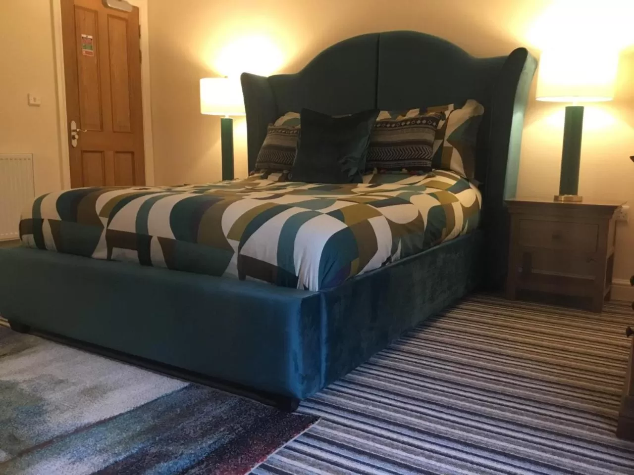 Bed in Unicorn Hotel