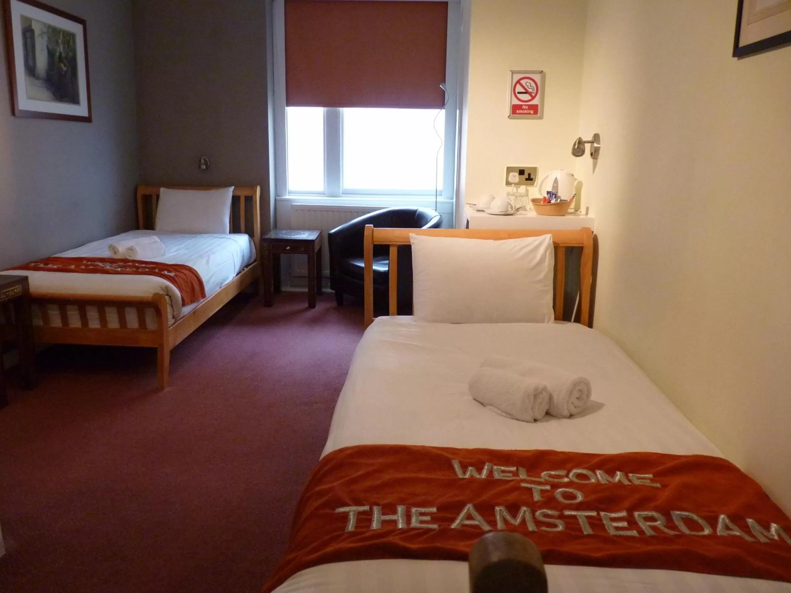 Bedroom, Bed in Amsterdam Hotel Brighton Seafront