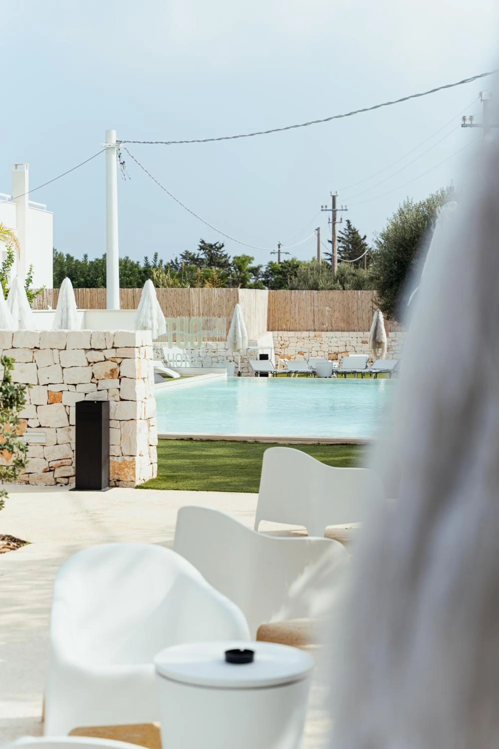 Pool view in Tuo Hotel