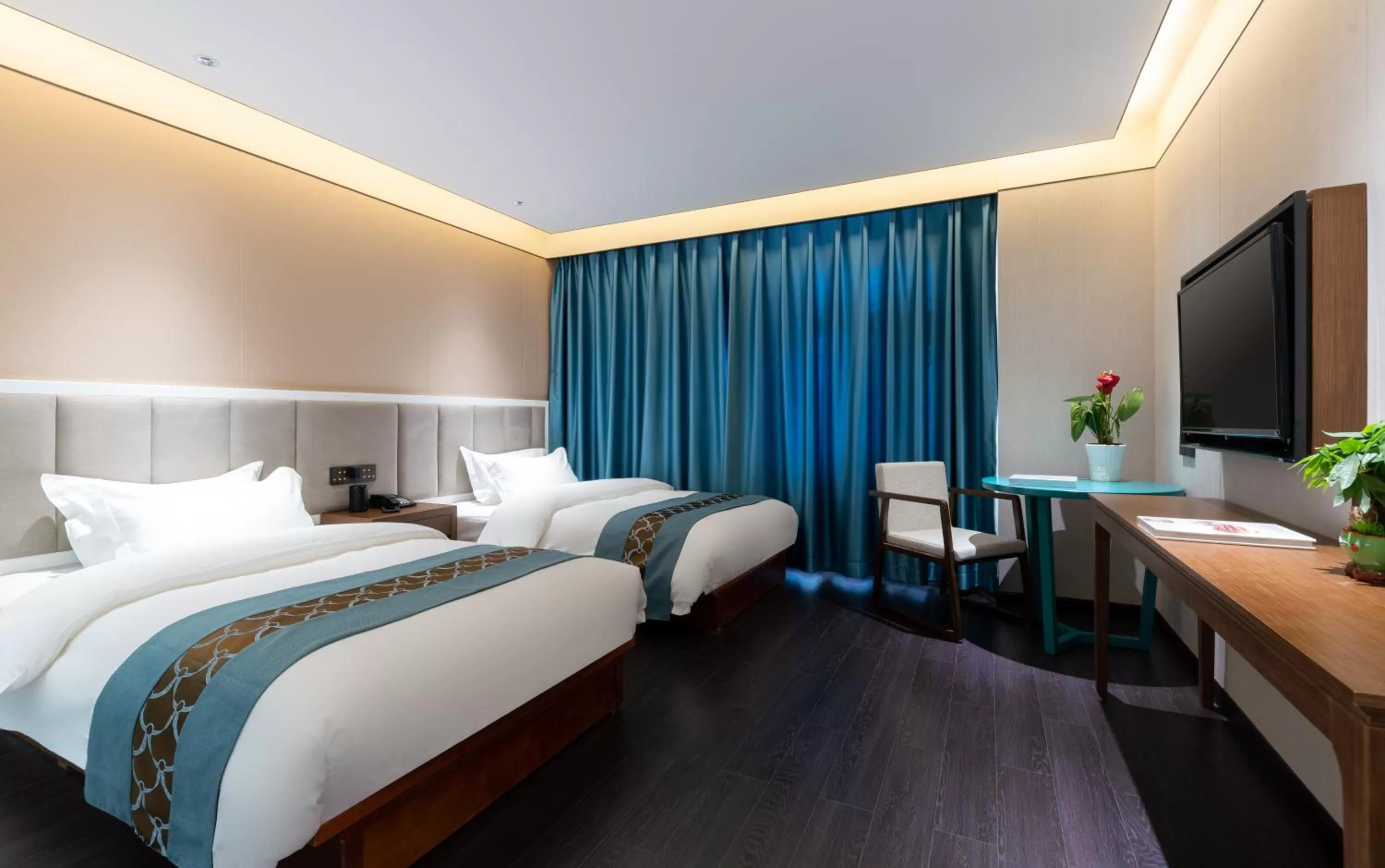 Bed in Chinese Culture Holiday Hotel - Nanluoguxiang