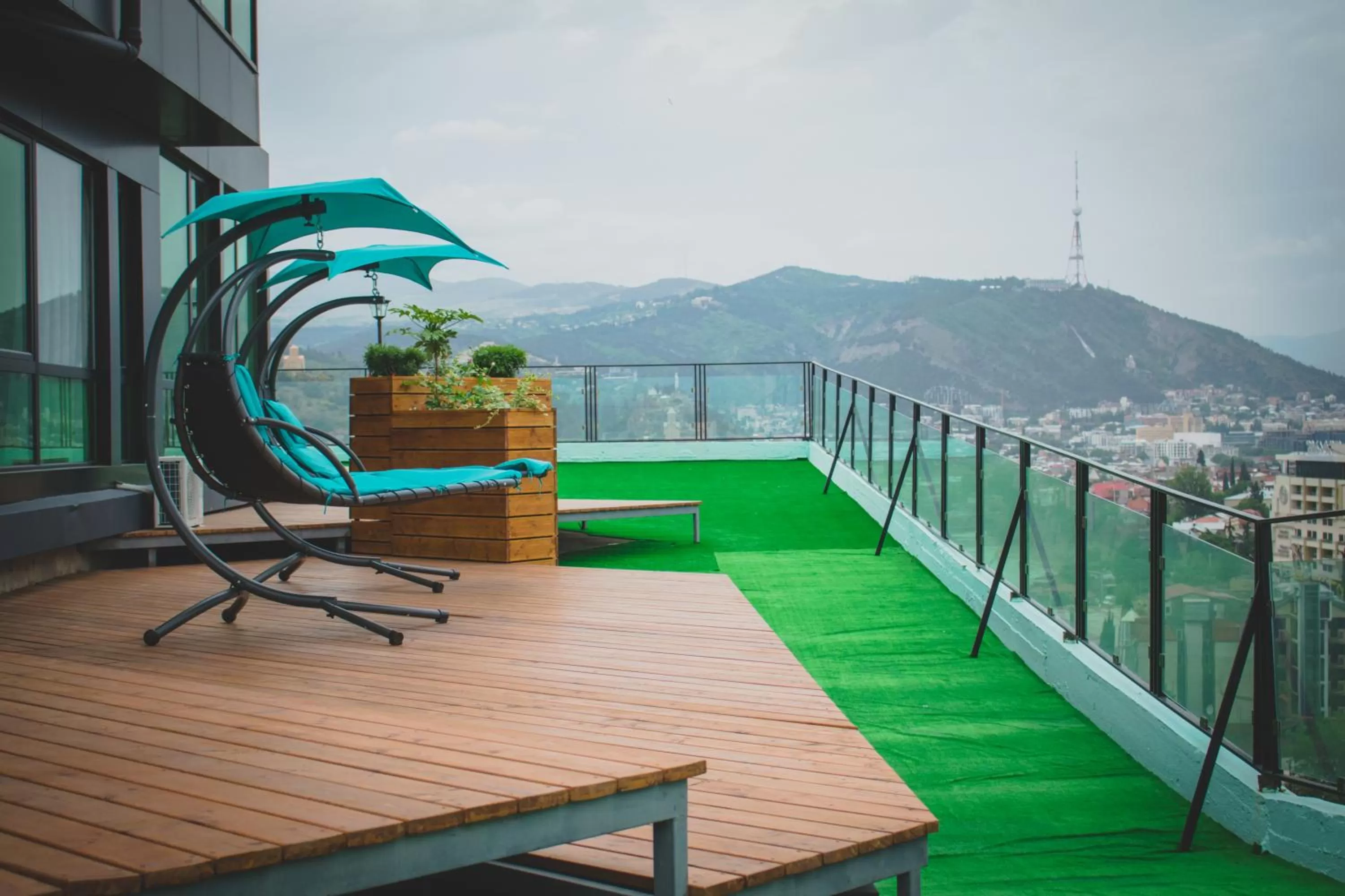 Spring in Hotel Grand View in Tbilisi