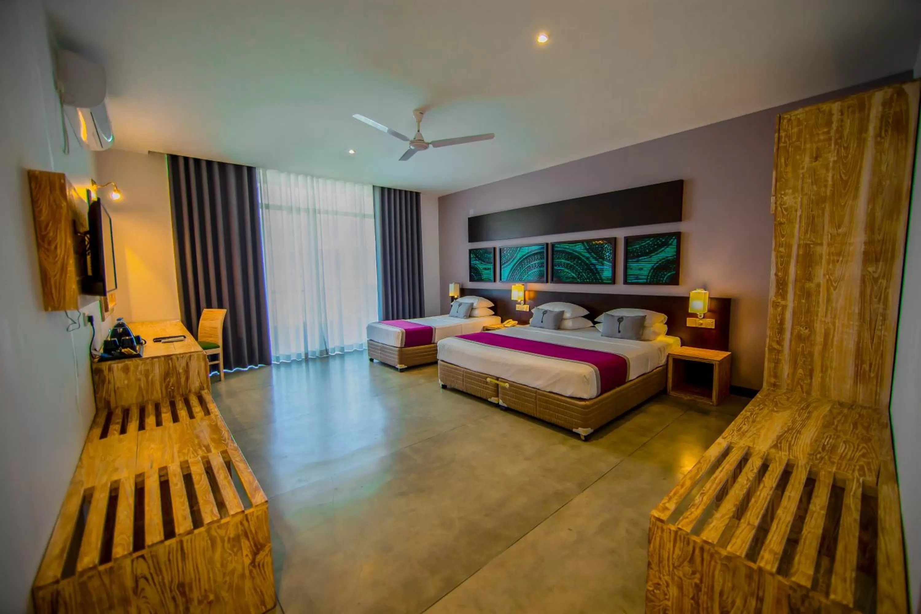Bedroom, Bed in Skyloft Kandy by Aaradhya