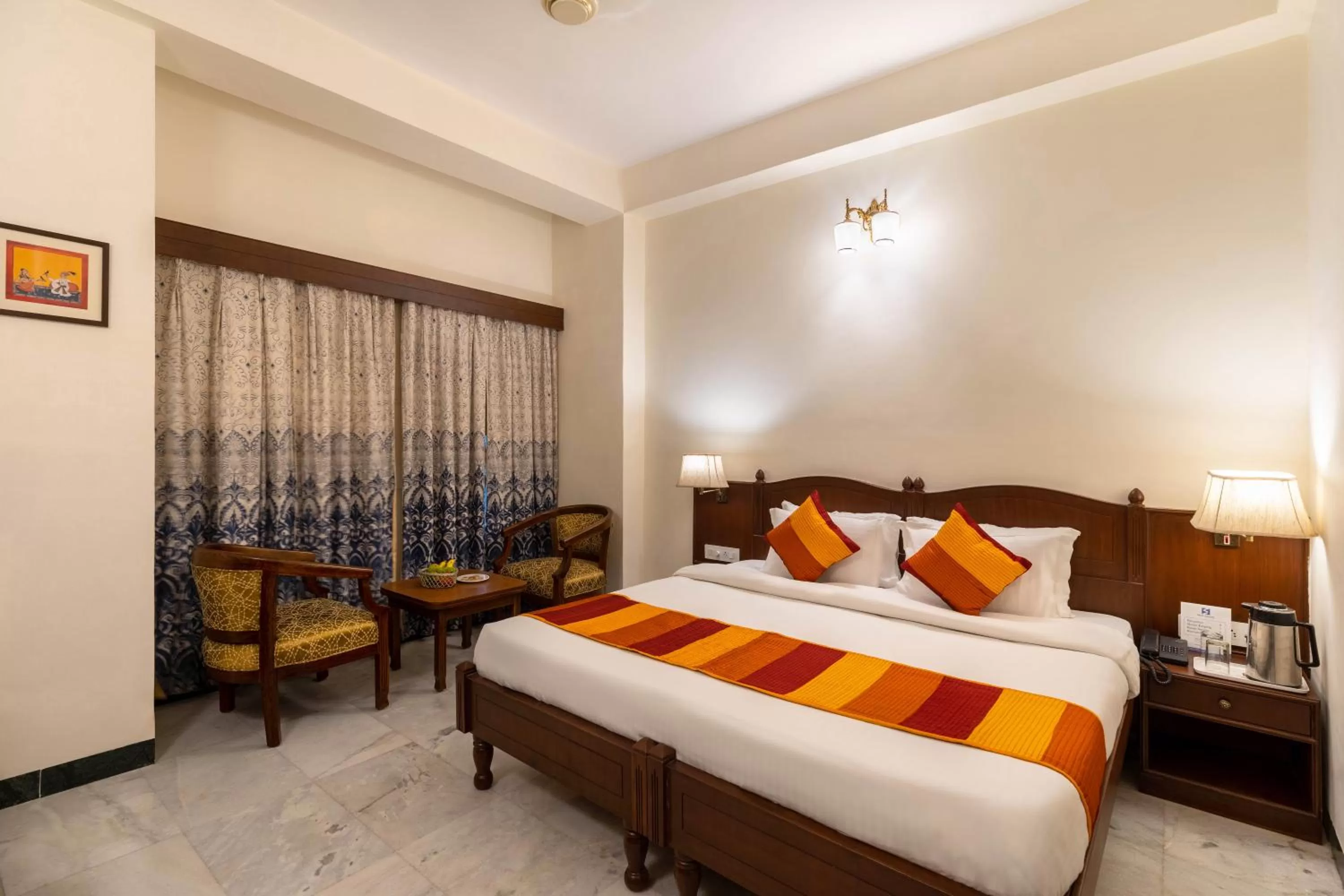 Bedroom, Bed in Sarovar - Lake Facing Boutique Hotel On Lake Pichola