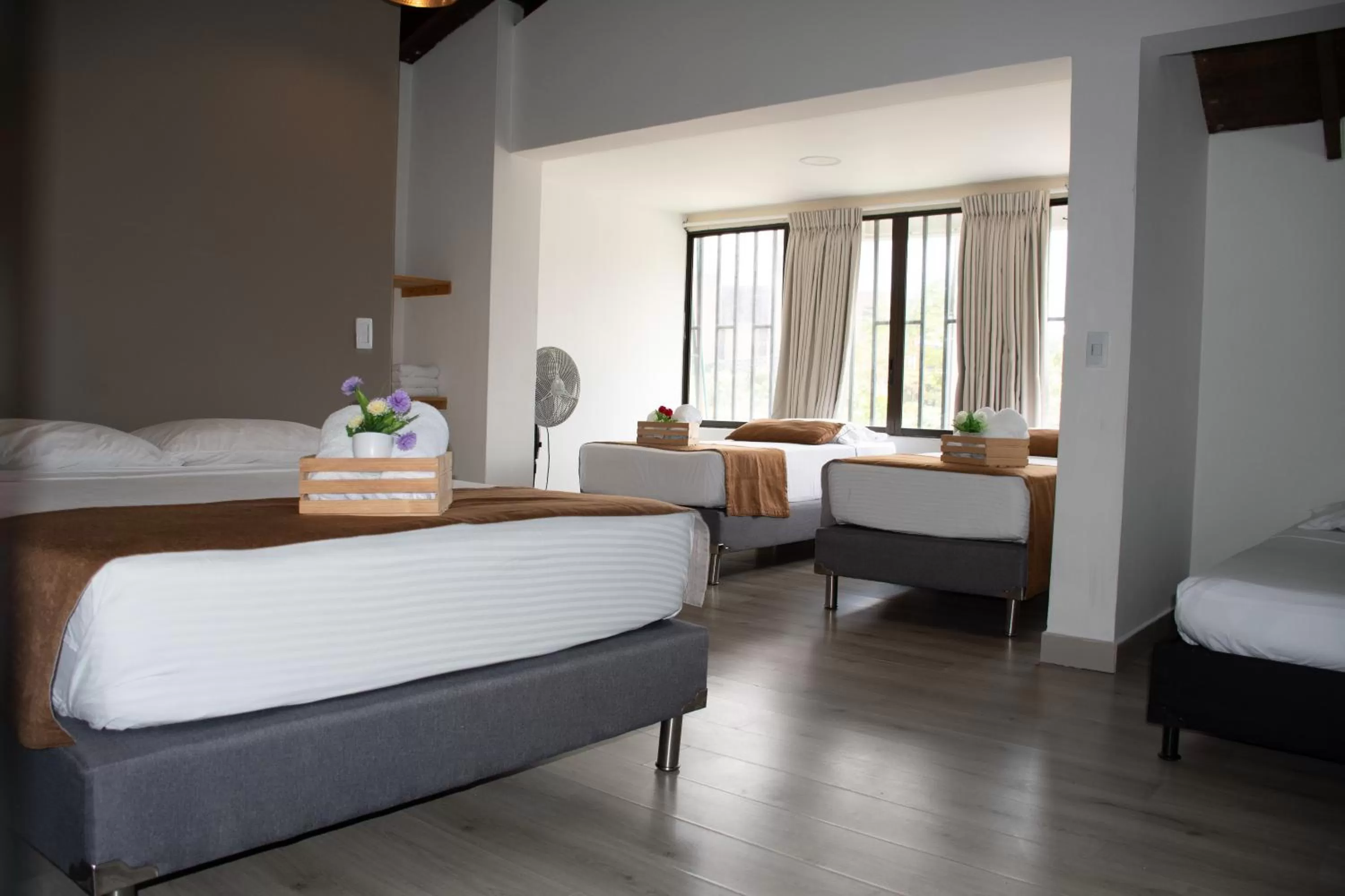 Photo of the whole room, Bed in Hotel Boutique Plaza