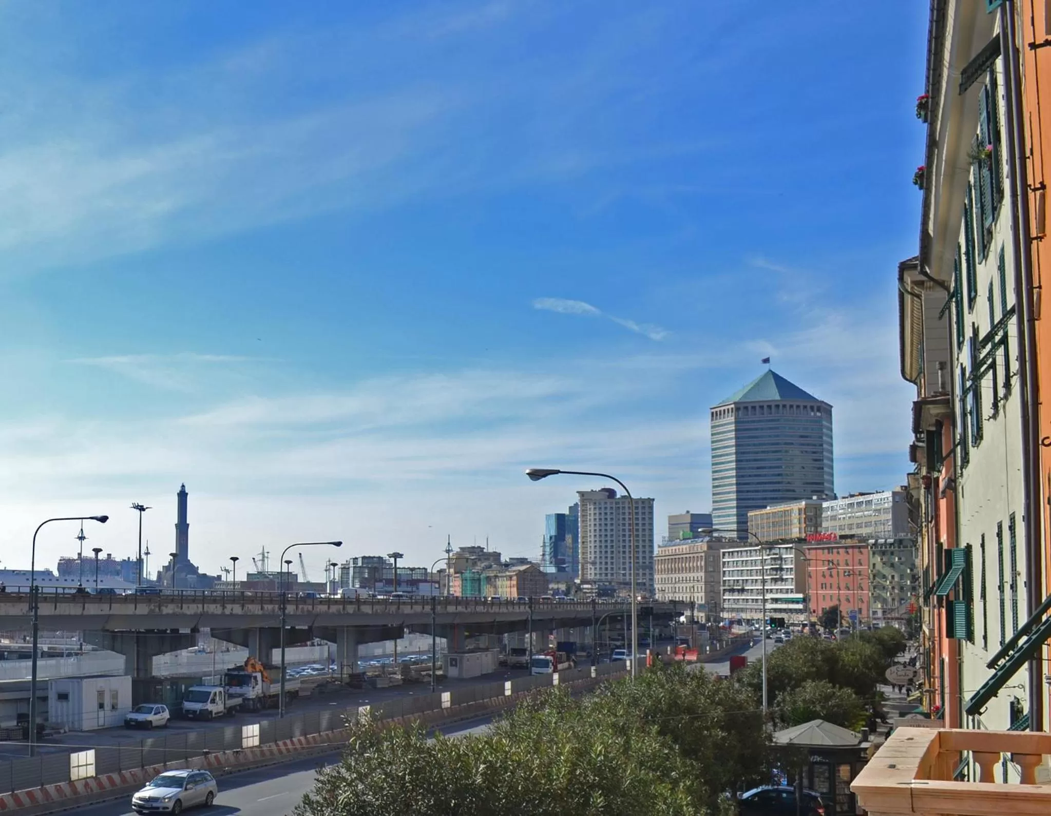 City view in B&B Blue Home