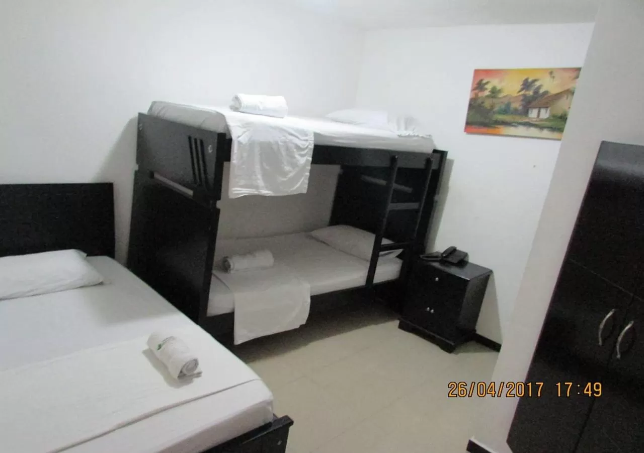 Bunk Bed in Hotel Palmeras De Mariana