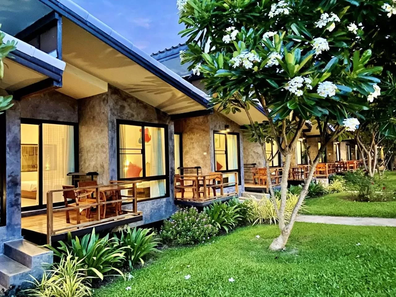 Property building in Family House Zen Boutique Resort