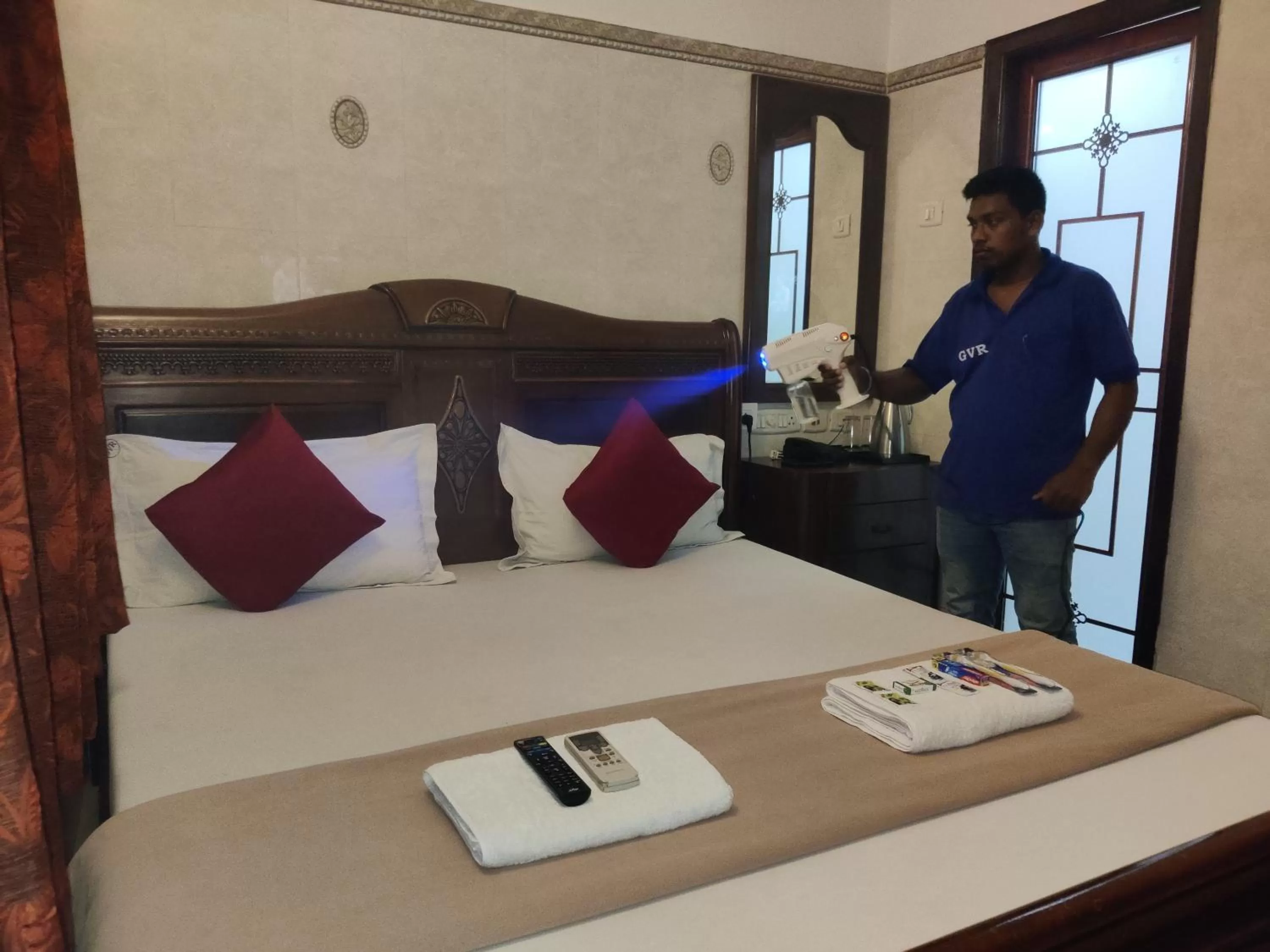 Bedroom, Bed in Grand View Residency Chennai