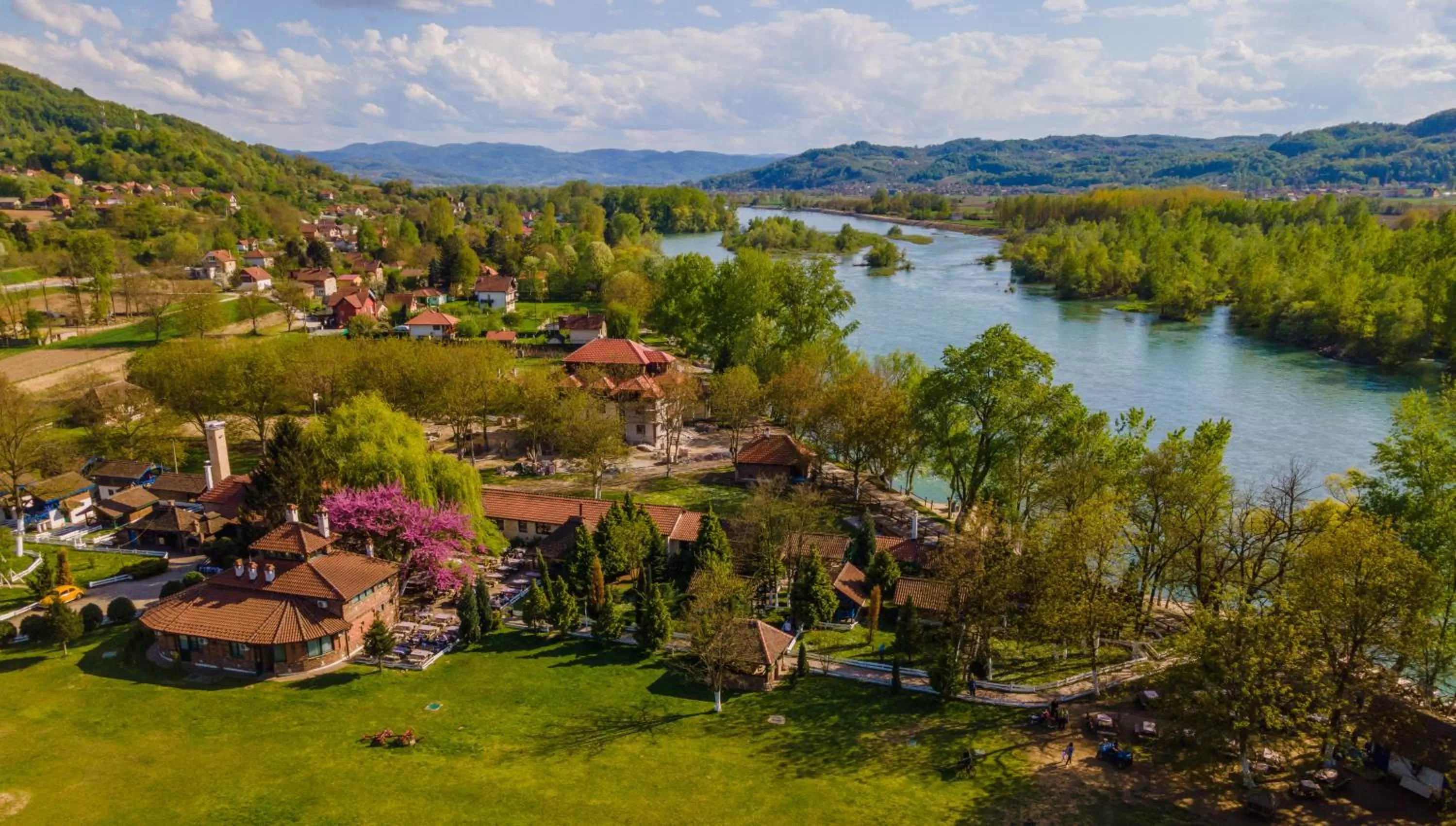 River view in B&B Etno Village Sunčana Reka