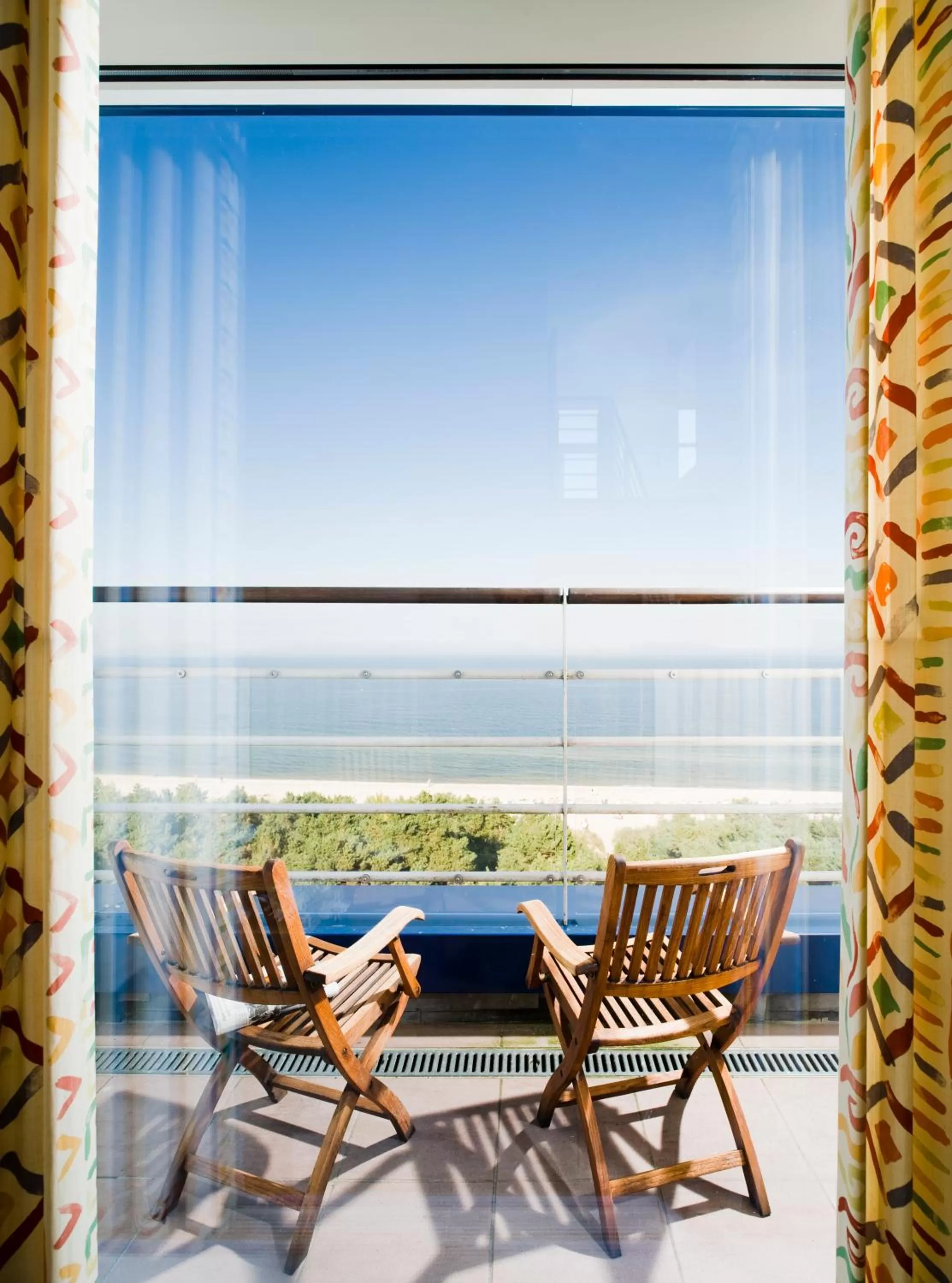 Balcony/Terrace in Baltic Zinnowitz - Hotel mit Meerwasserpool und Thermalbad