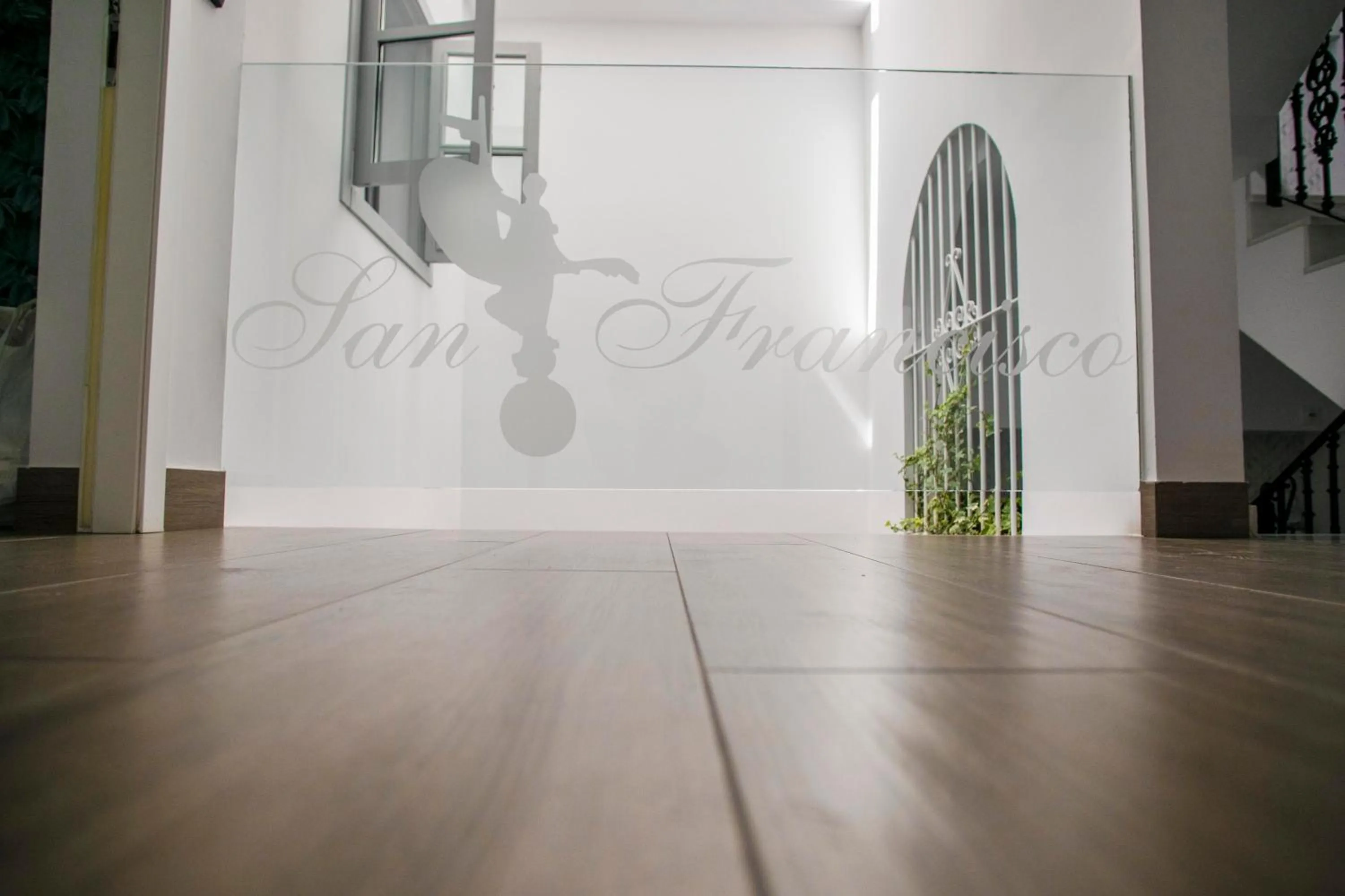 Patio in Hostal San Francisco