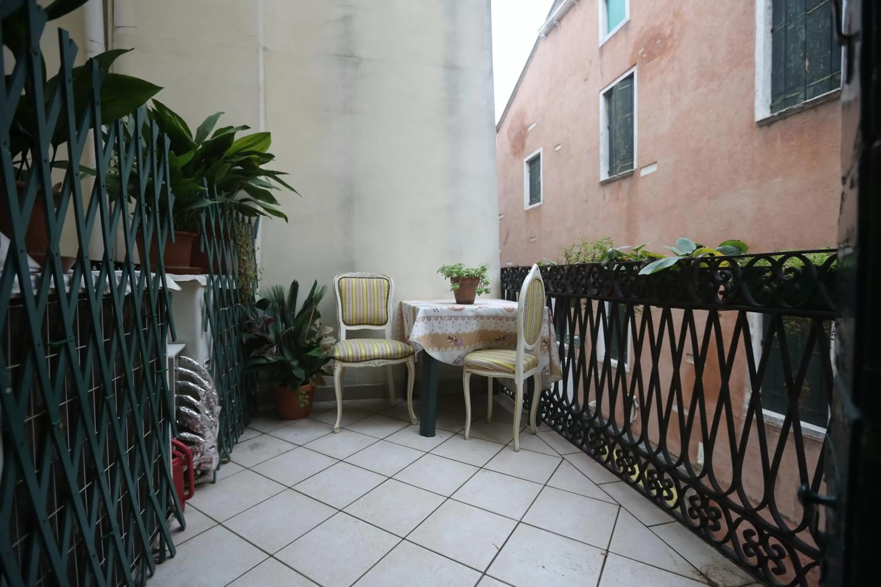Patio in Hotel Mezzo Pozzo
