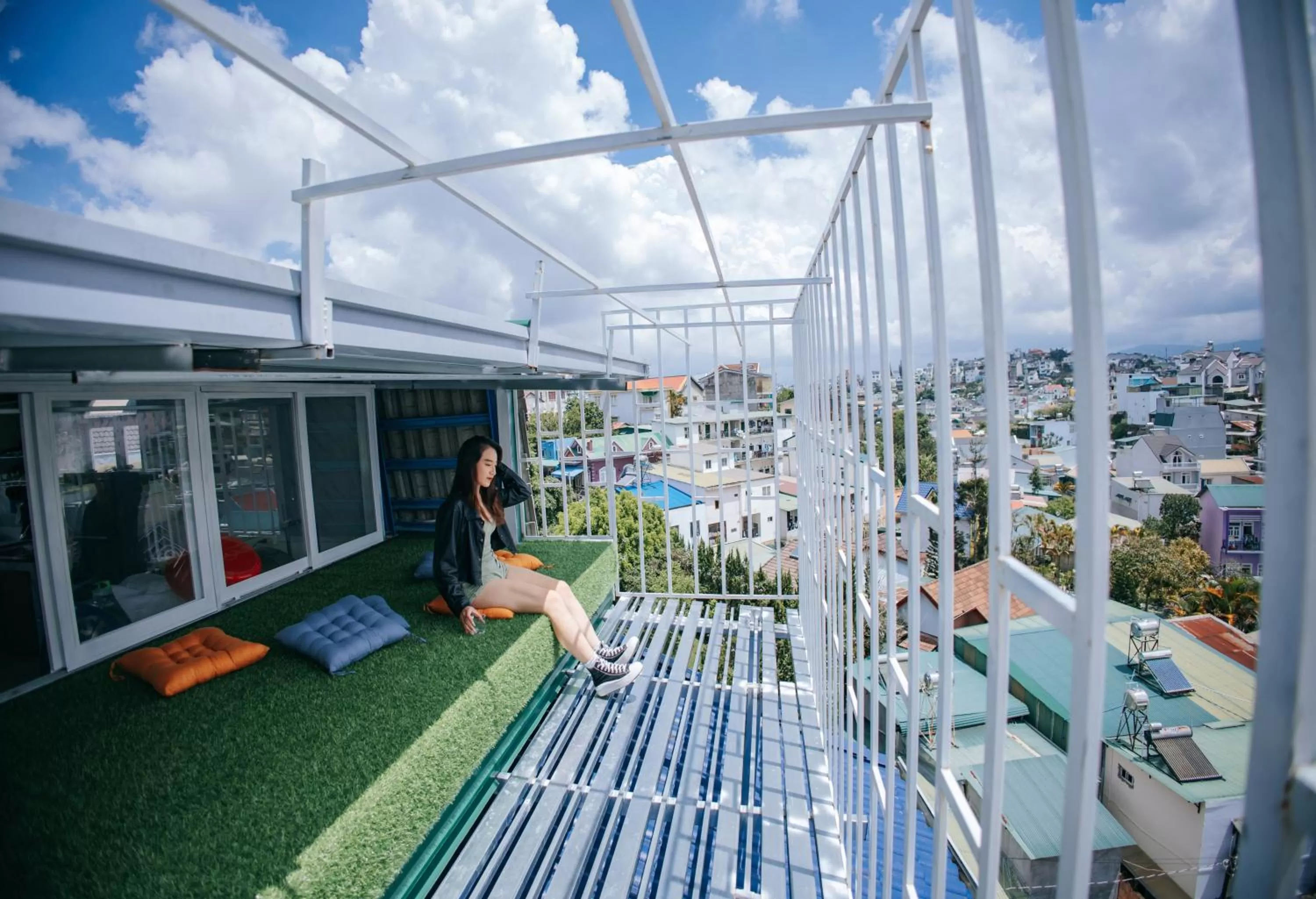 Patio in Hotel Thanh Nhung