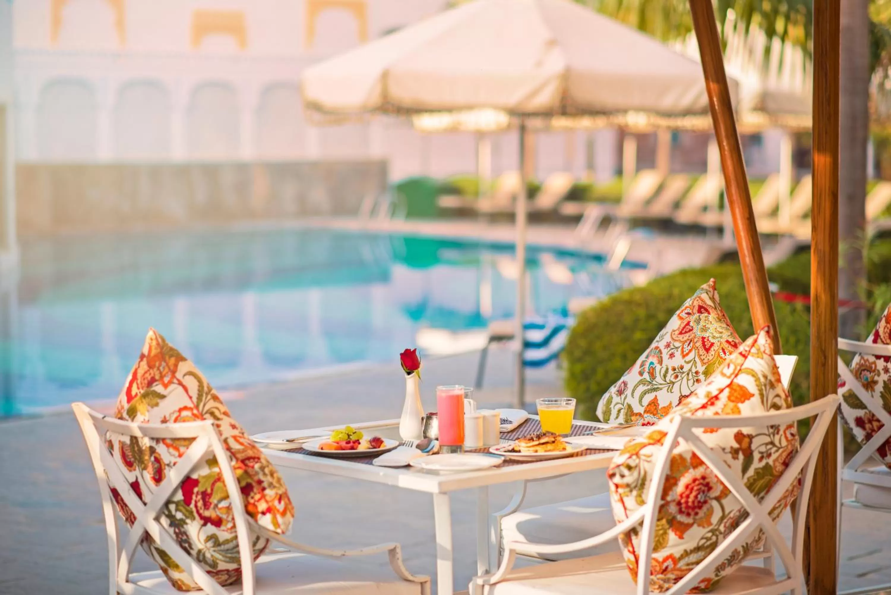 Food close-up in Radisson Blu Udaipur Palace Resort & Spa