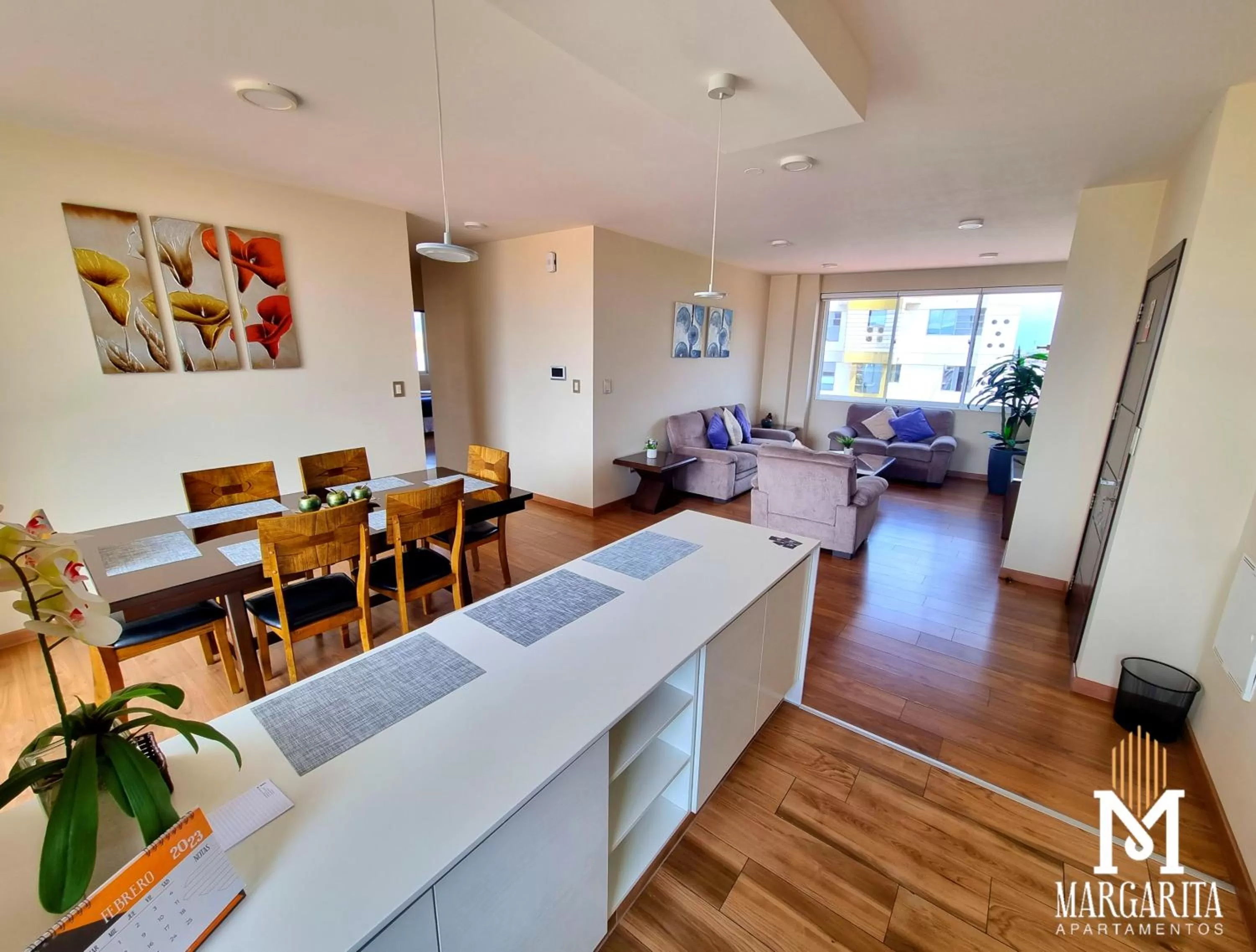 Living room in Margarita Apartamentos