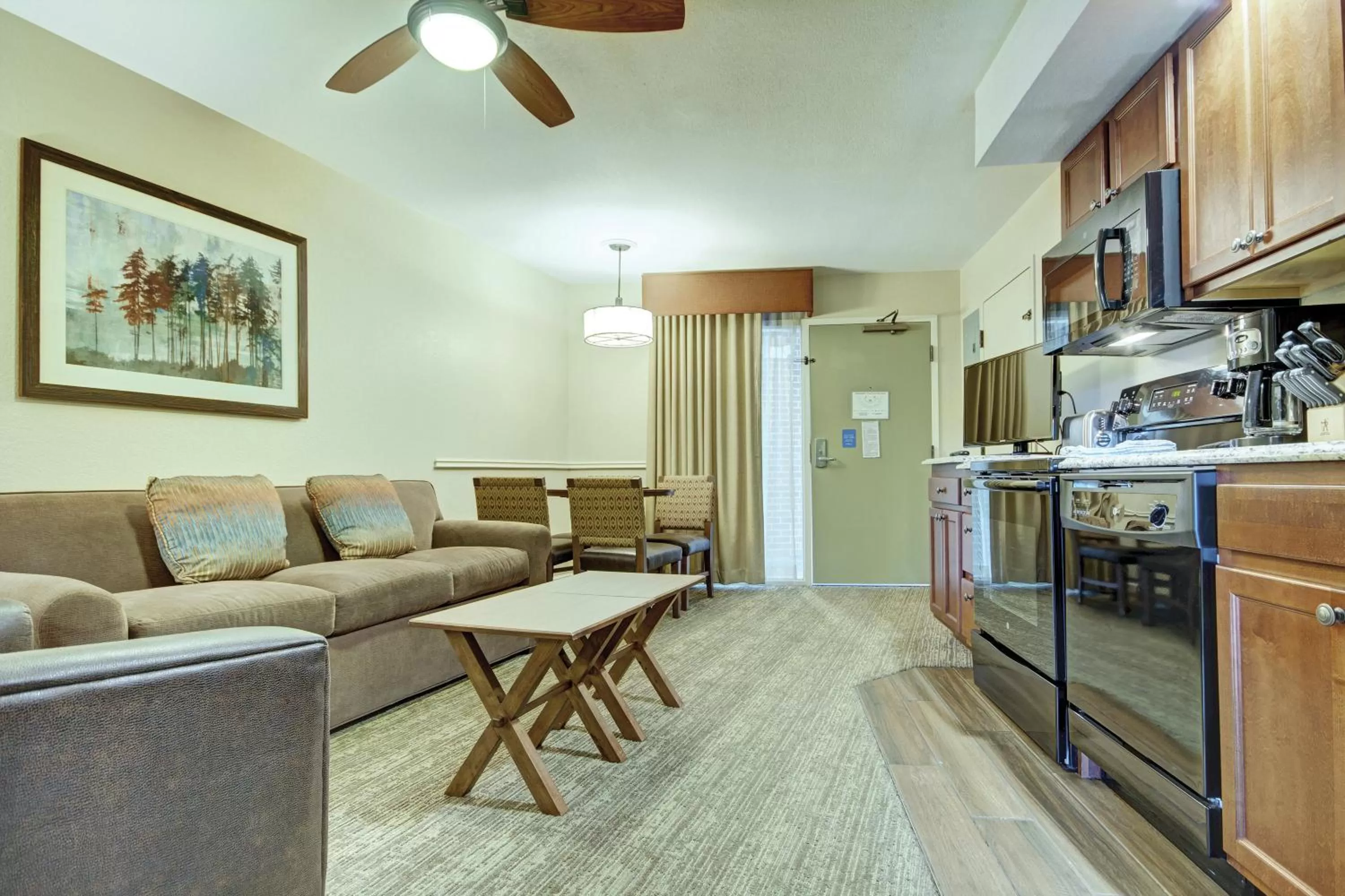 Living room in Club Wyndham Durango