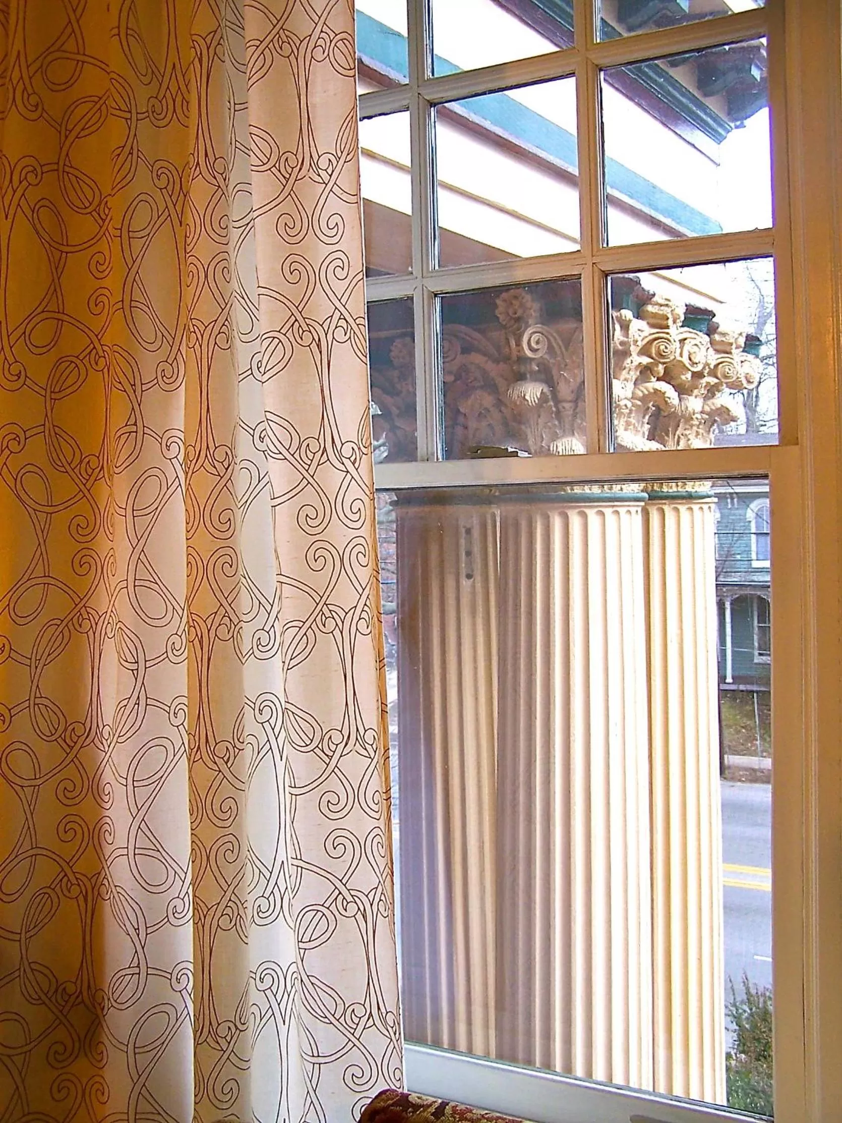 Decorative detail in Lyndon House Bed & Breakfast