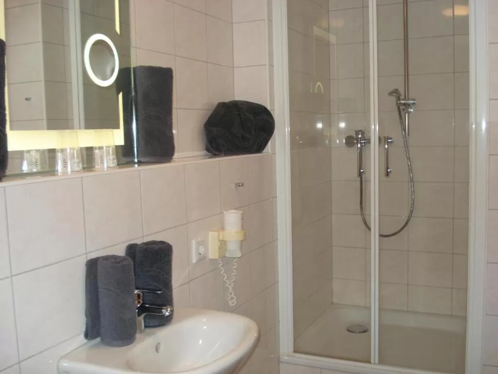 Bathroom in Hotel Restaurant Fritz