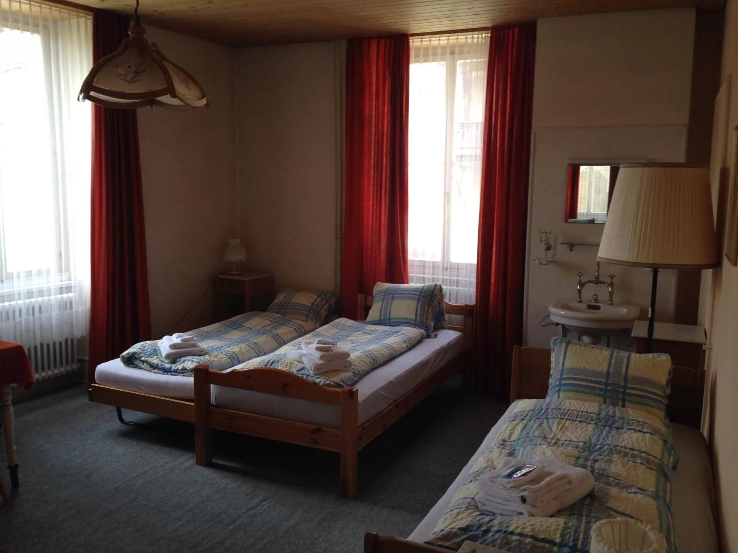 Bed in Hotel Quellenhof