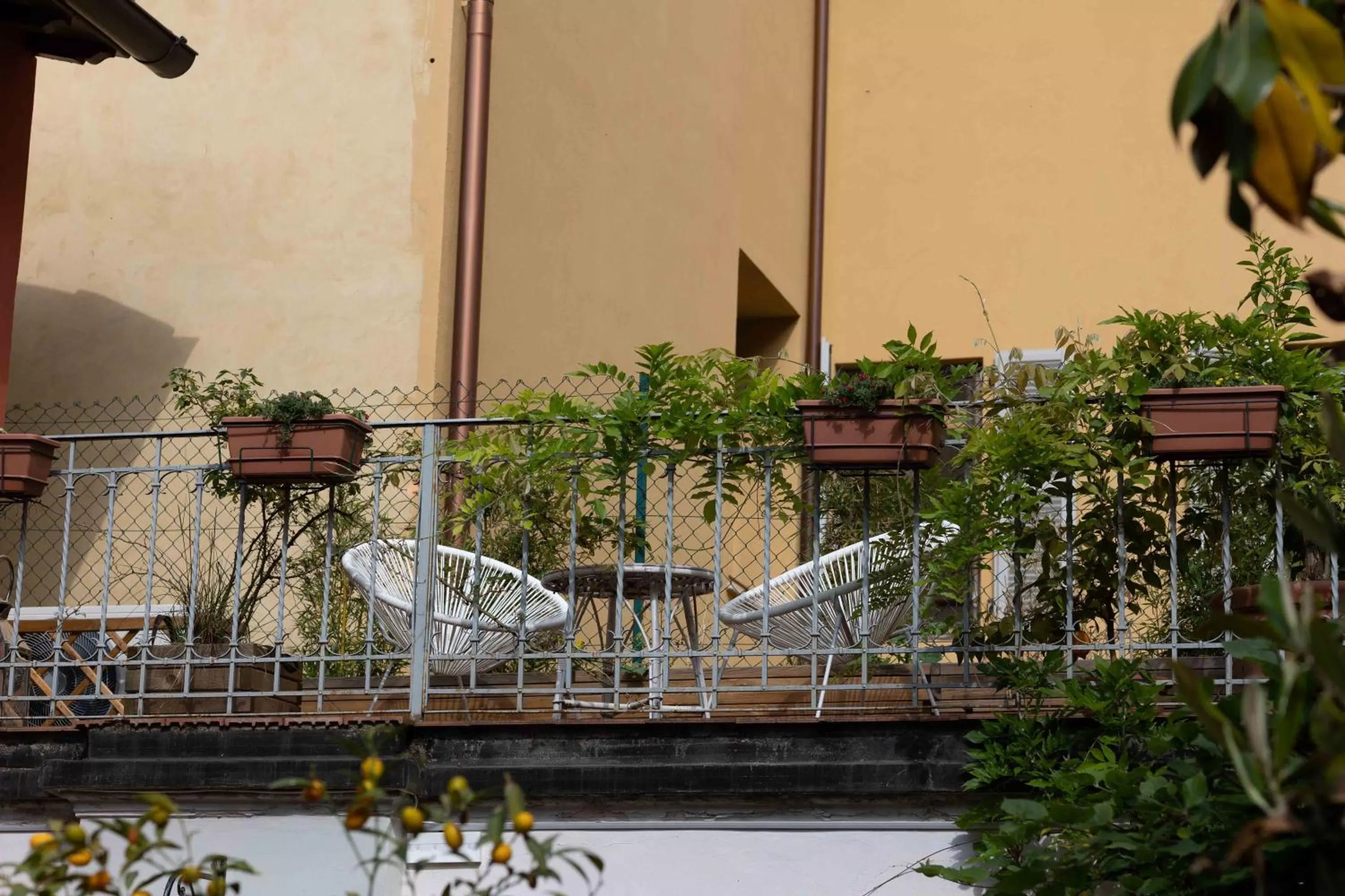 Balcony/Terrace in Secret Garden Firenze B&B