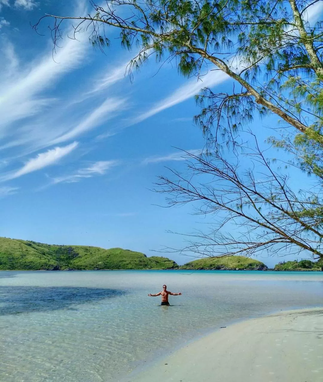 Beach in Pousada Palmares