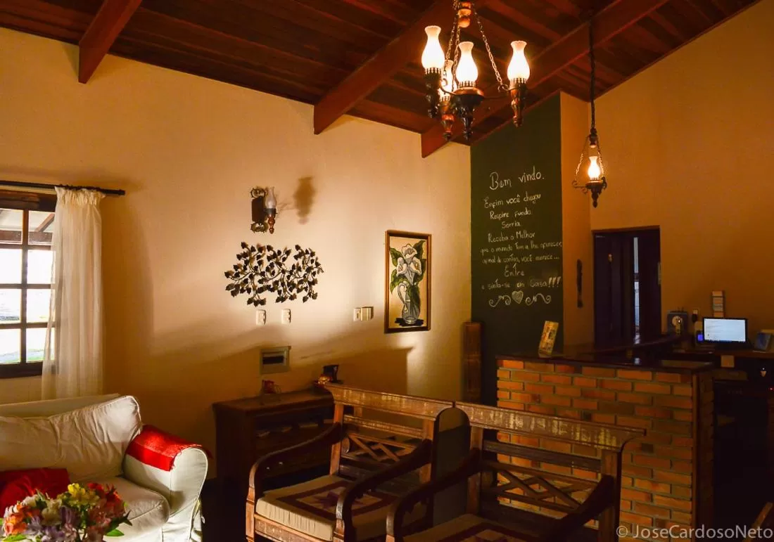 Seating Area in Pousada Serra do Luar