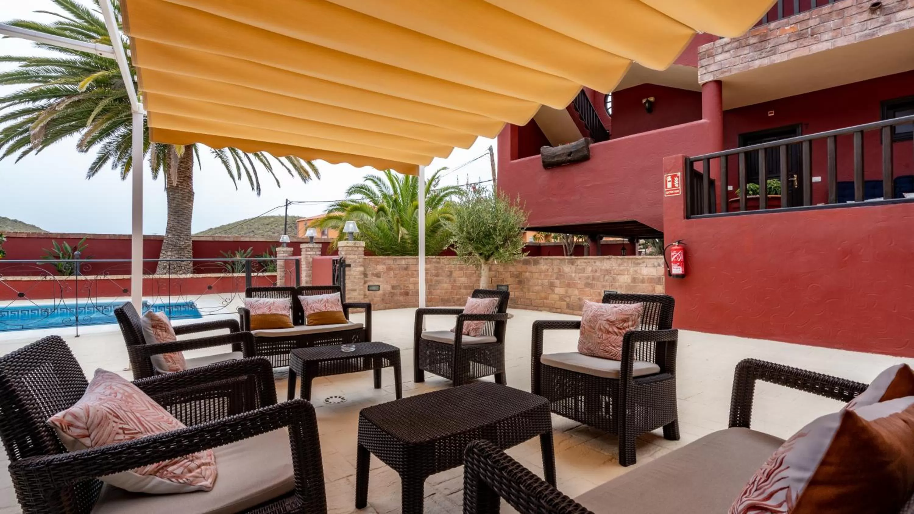 Patio in Hotel Ecolife Tenerife