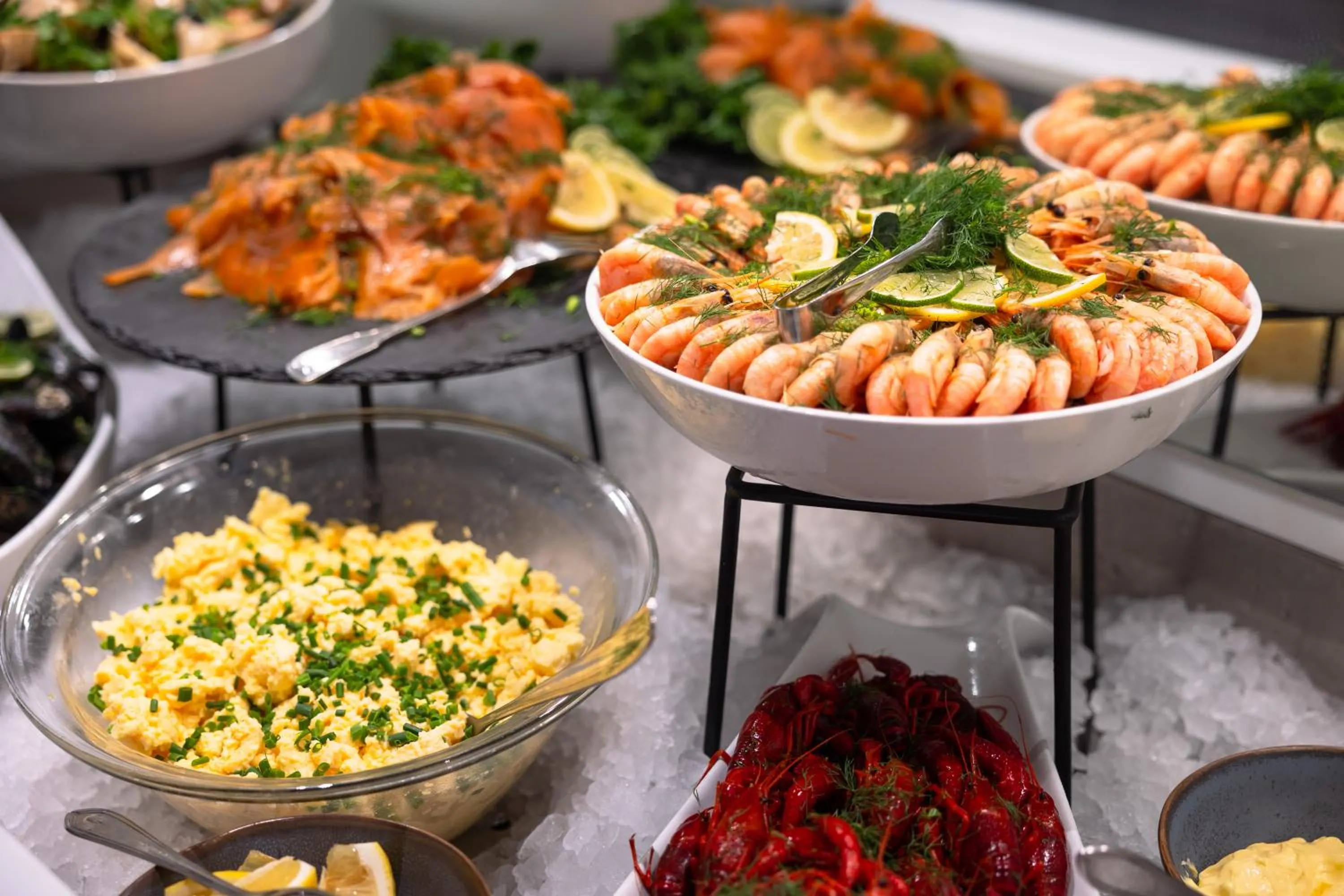 Food in Quality Hotel Leangkollen