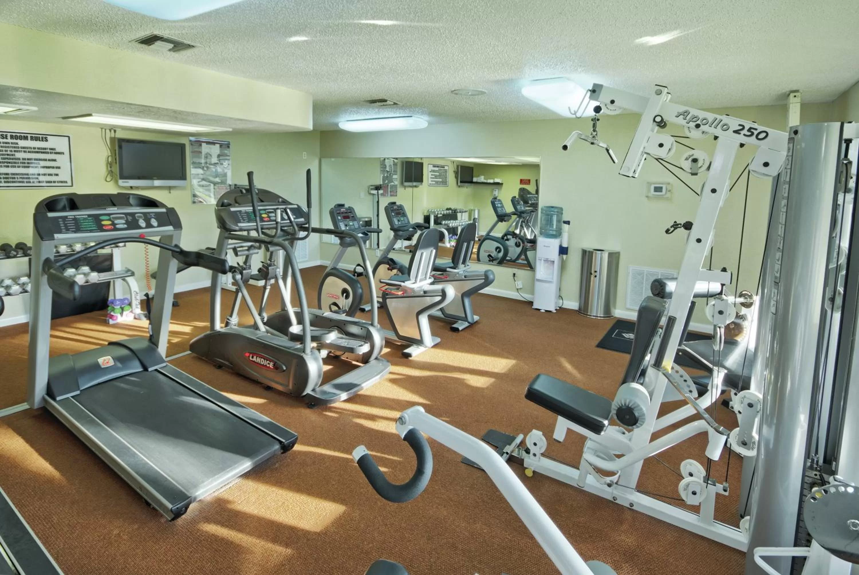 Fitness centre/facilities in Club Wyndham Orlando International