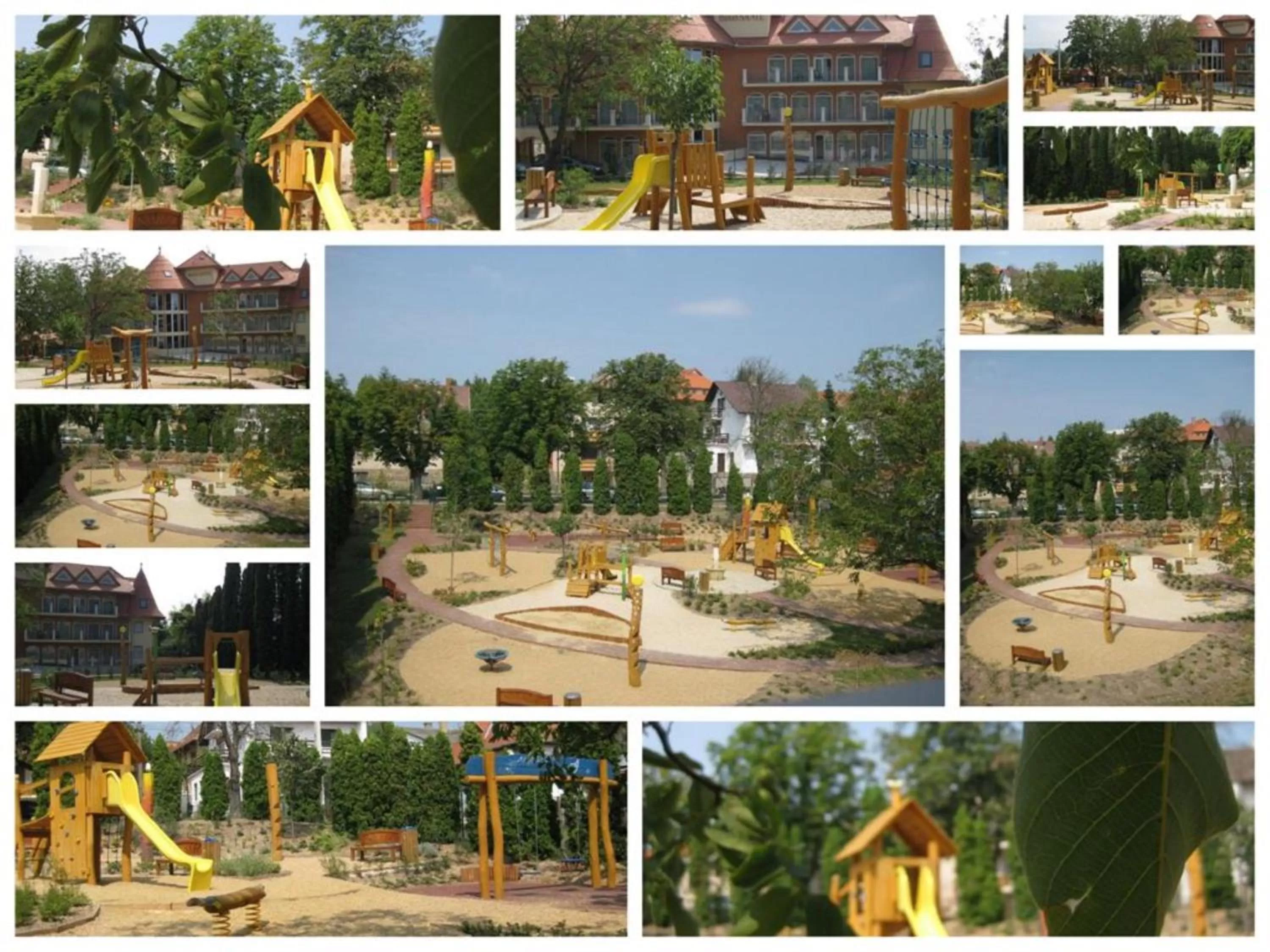 Children play ground in SANTE Hévíz