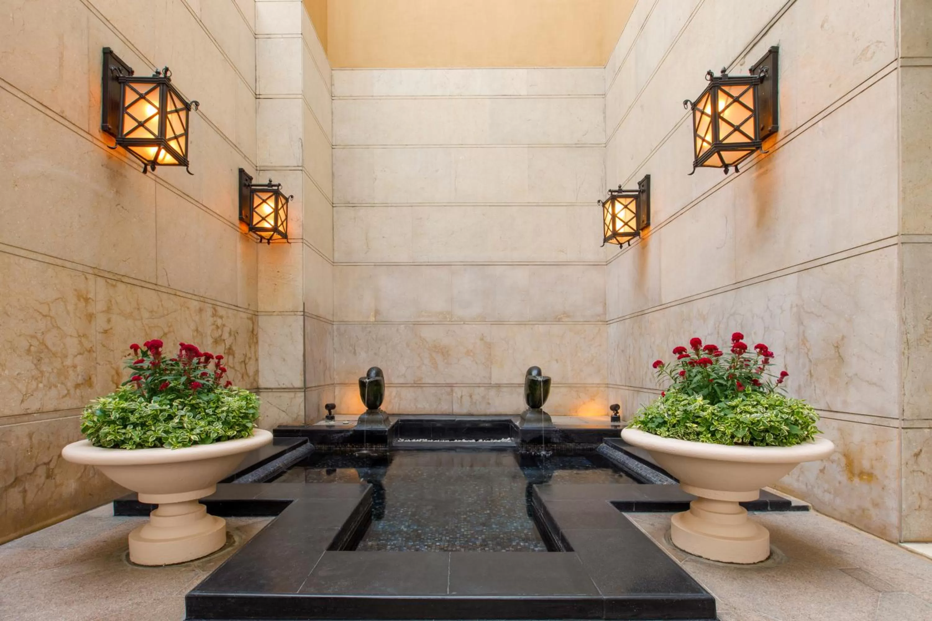 Swimming pool in The Leela Palace New Delhi