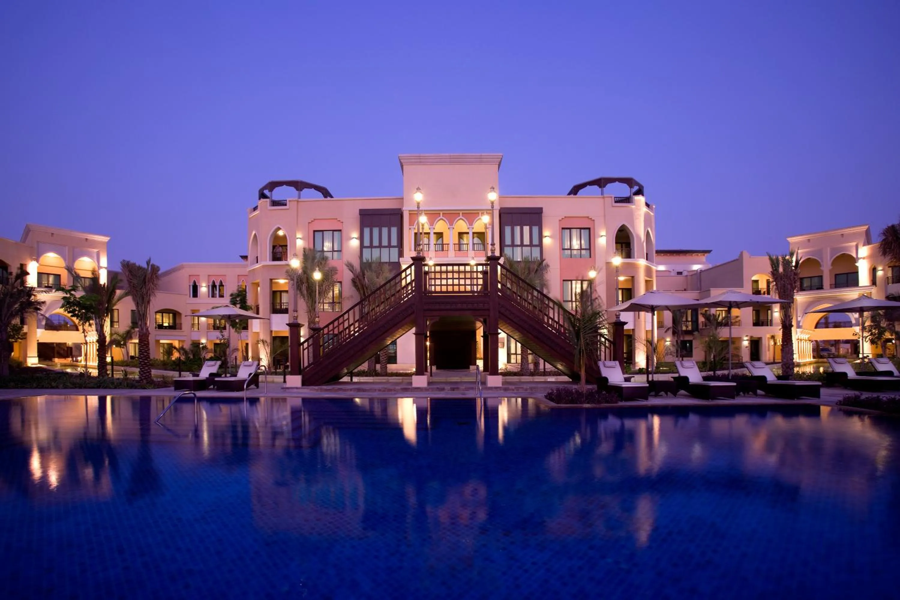 Swimming pool in Shangri-La Hotel Apartments Qaryat Al Beri