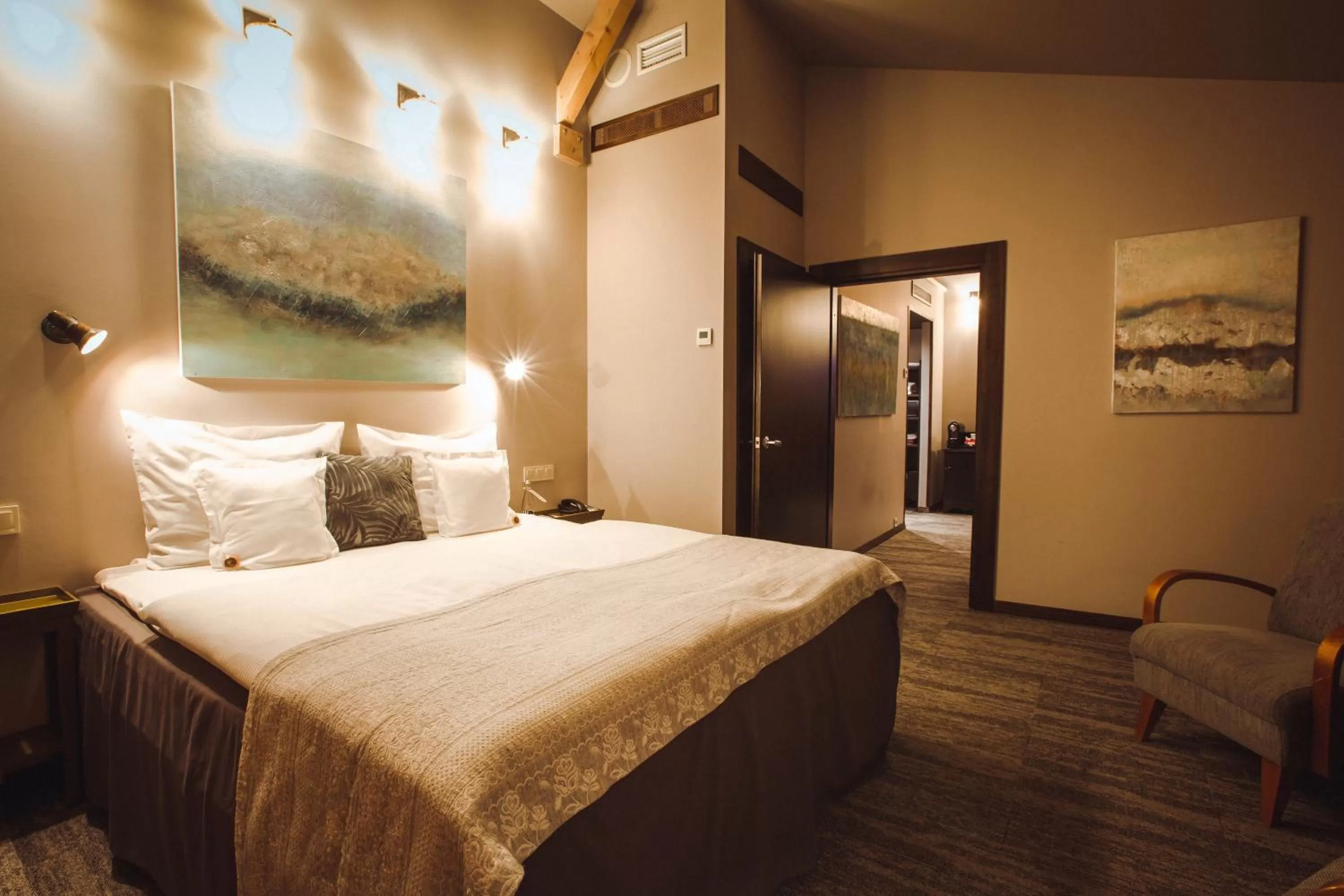 Bedroom, Bed in Promenade Hotel Liepaja