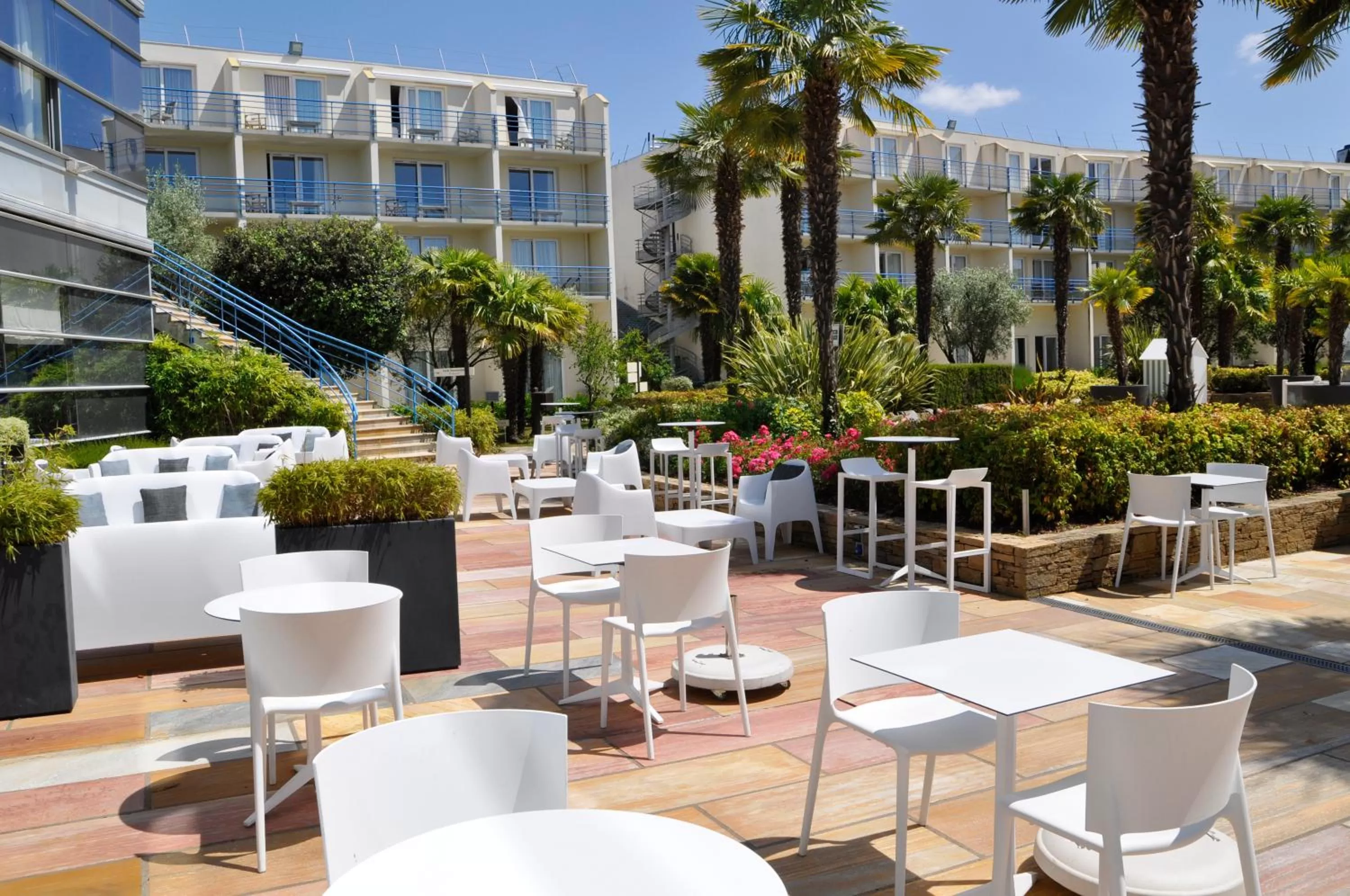 Patio in Westotel Nantes Atlantique