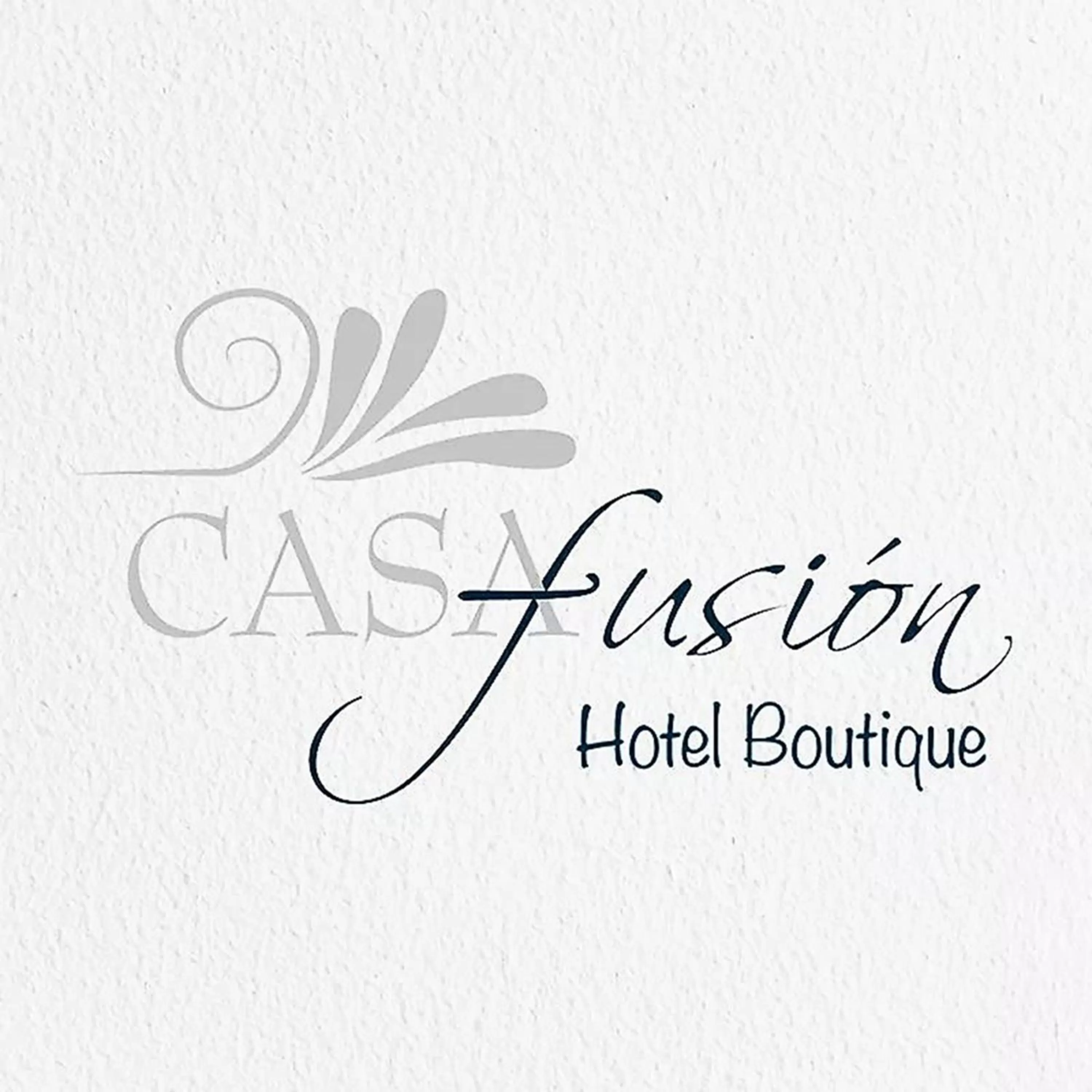 Property logo or sign in Casa Fusion Hotel Boutique