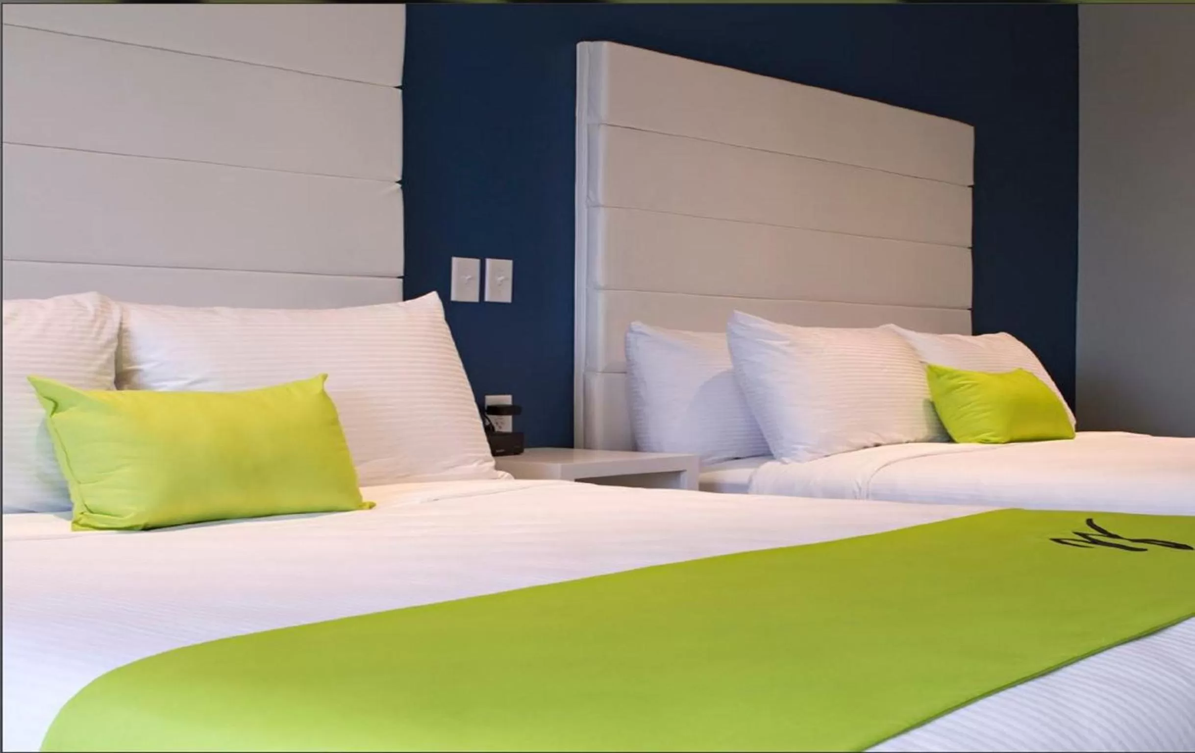 Bed in The Wallhouse Hotel, an Ascend Collection Hotel