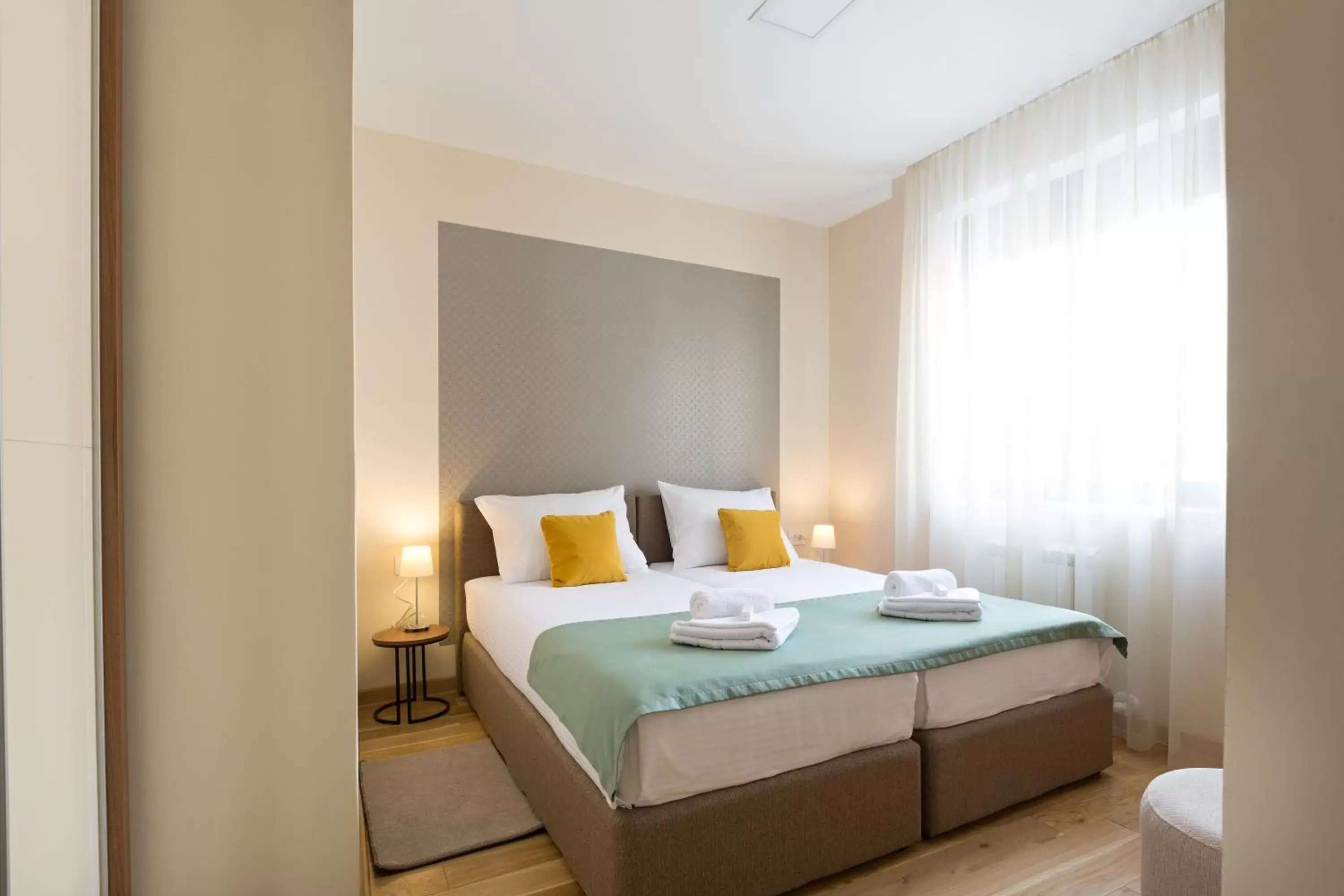 One-Bedroom Apartment - Twin Bed in Prime Hotel Garni One-Bedroom Apartment - Twin Bed in Prime Hotel Garni