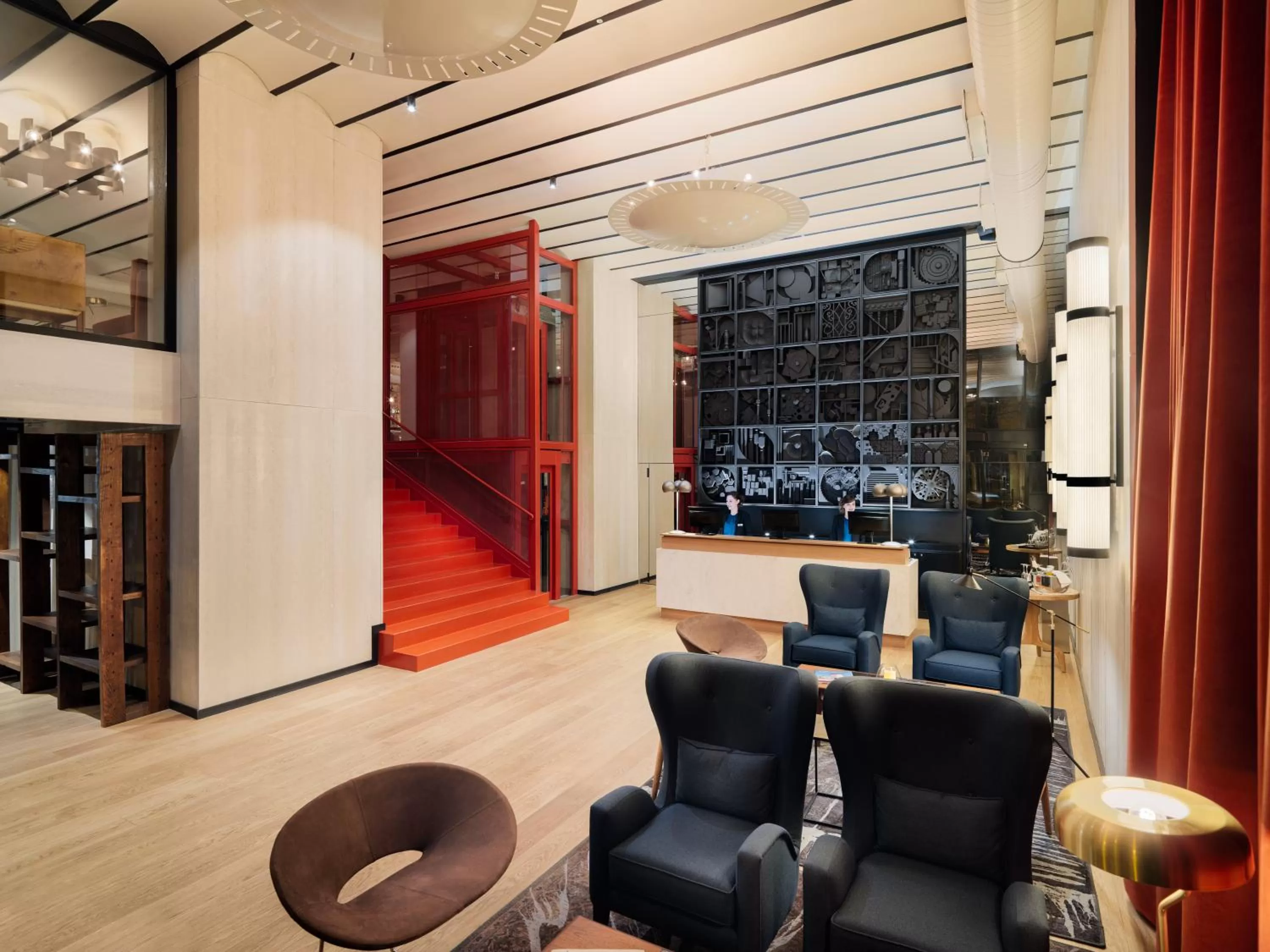 Lobby or reception in H10 Puerta de Alcalá 4 Sup