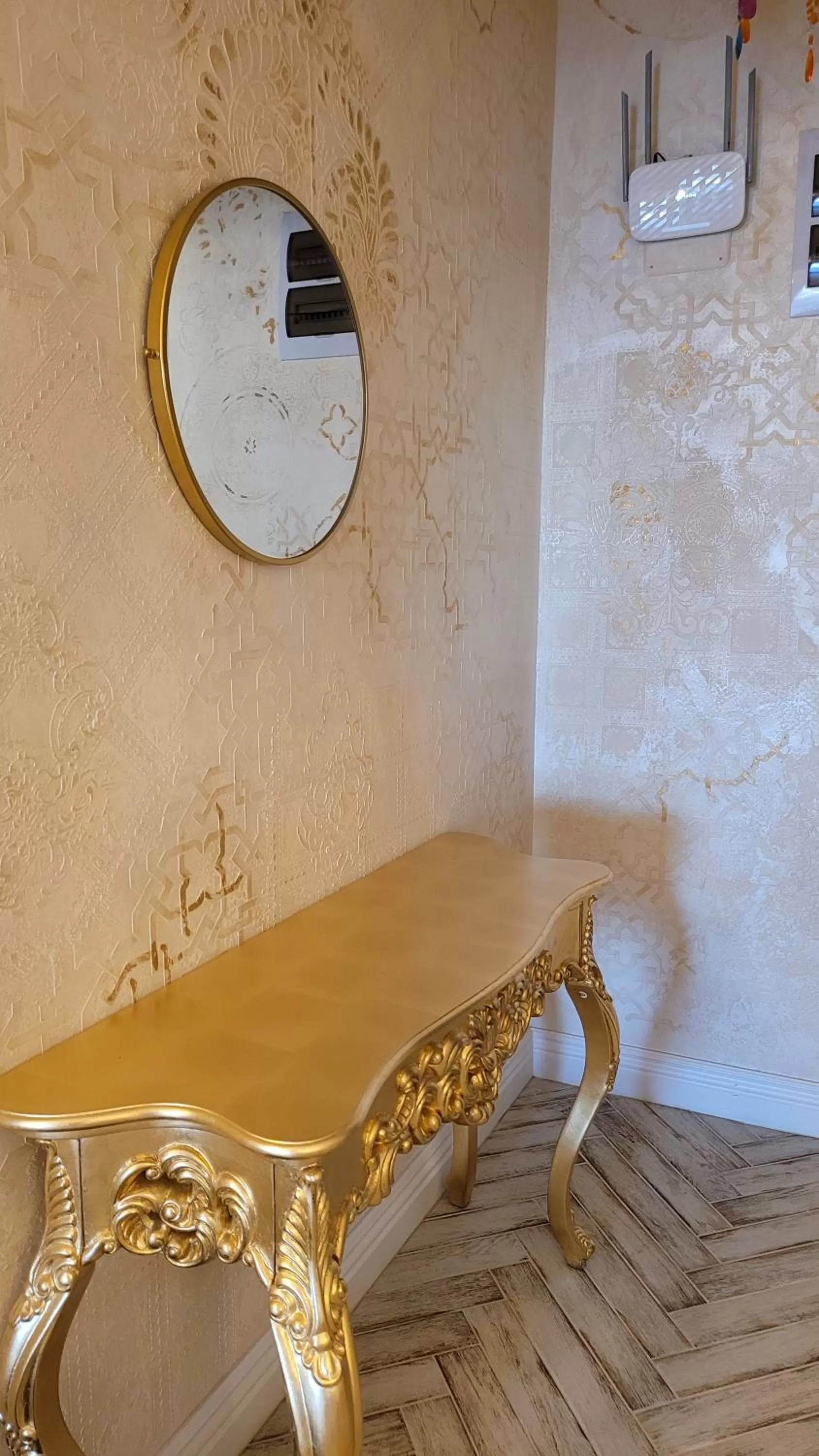 Decorative detail in Terrace Suites Iasi