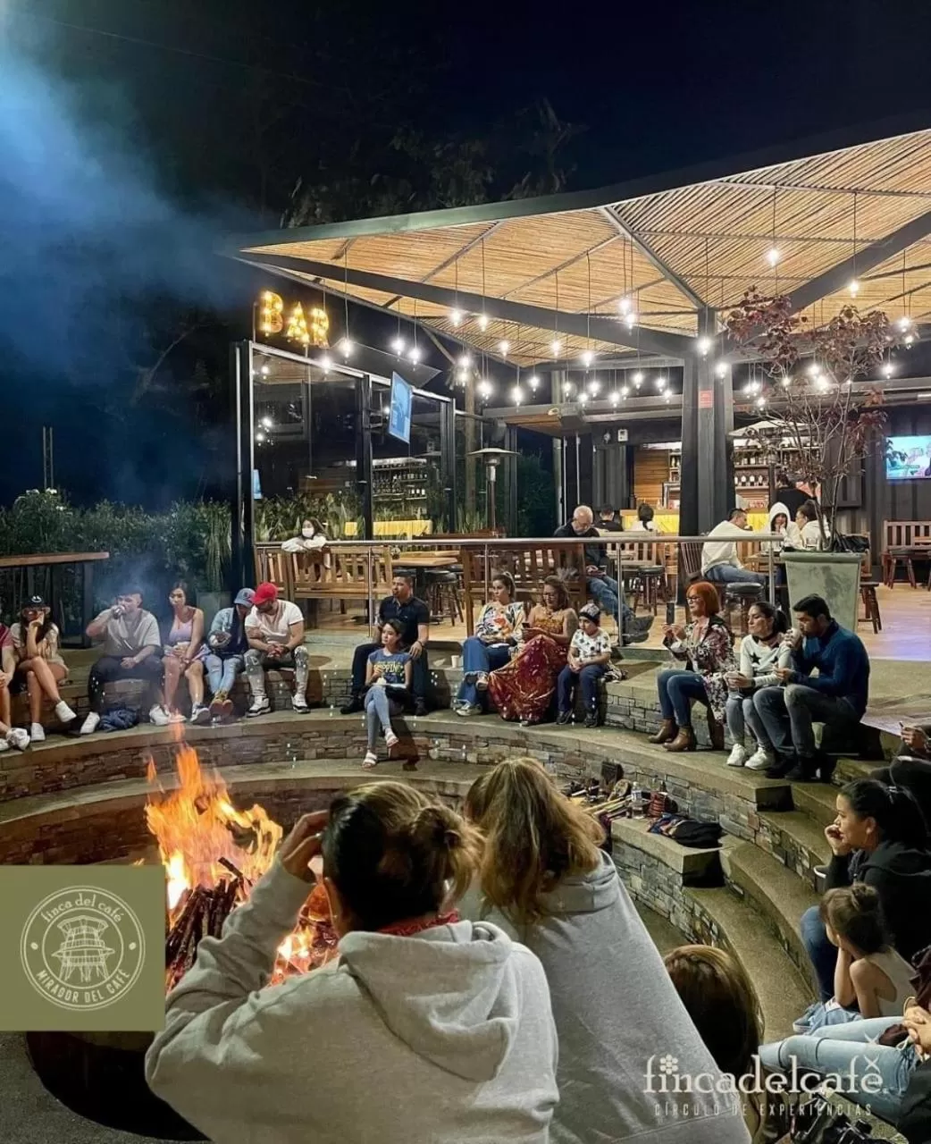 Lounge or bar in Finca del Café - Casa Typica