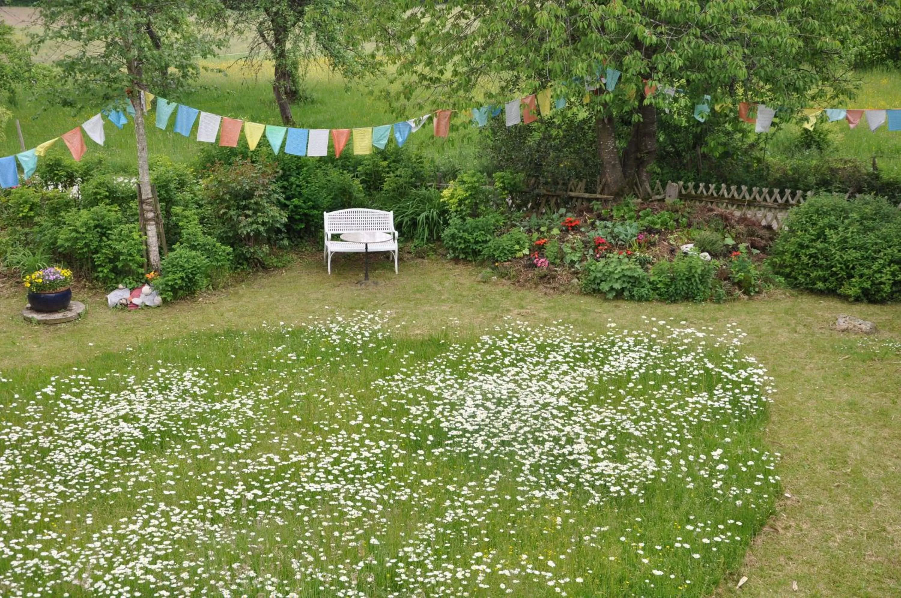 Garden in Bed and Breakfast Bavaria München