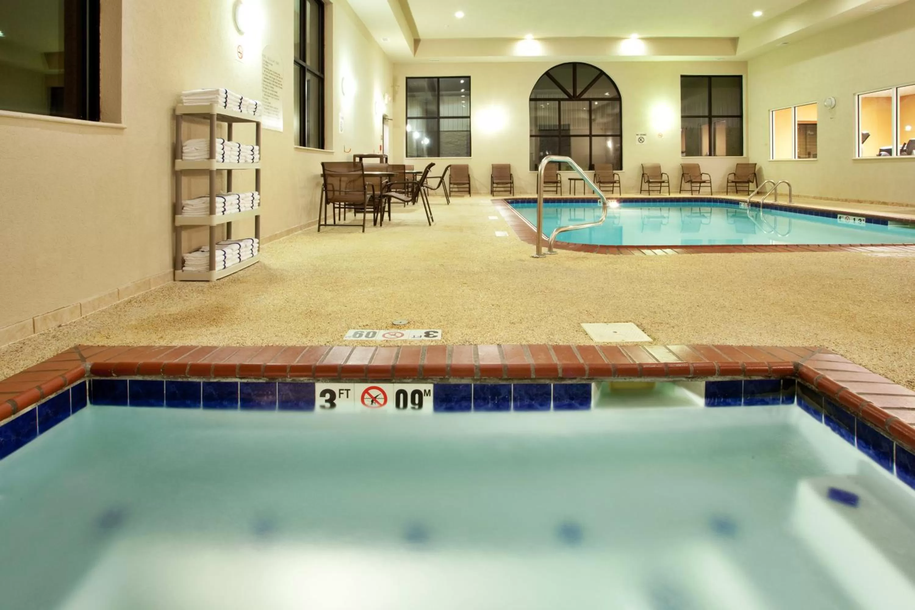Swimming pool in Holiday Inn Express Hotel & Suites Claypool Hill -Richlands Area by IHG