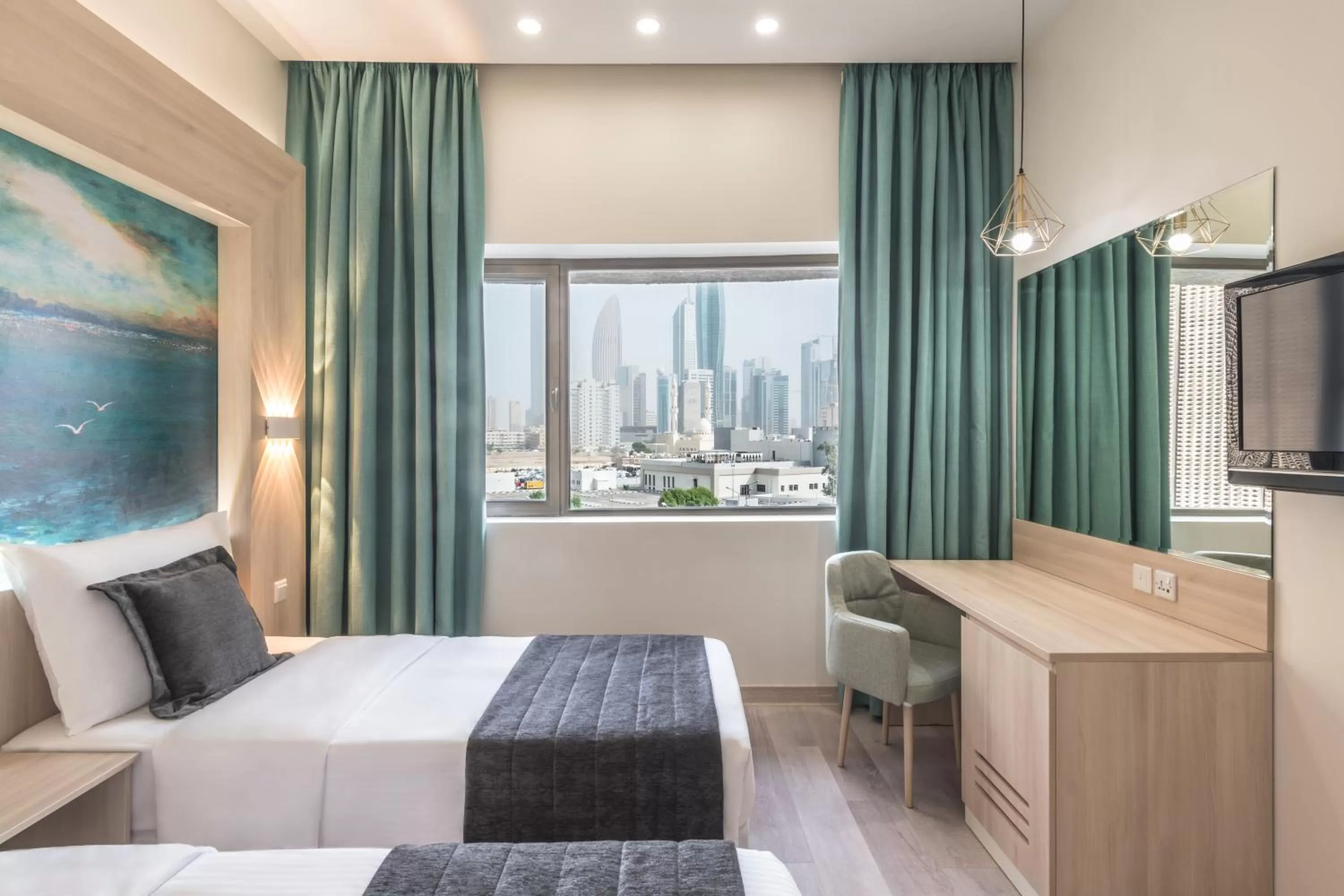 Bedroom, Bed in Oasis Hotel