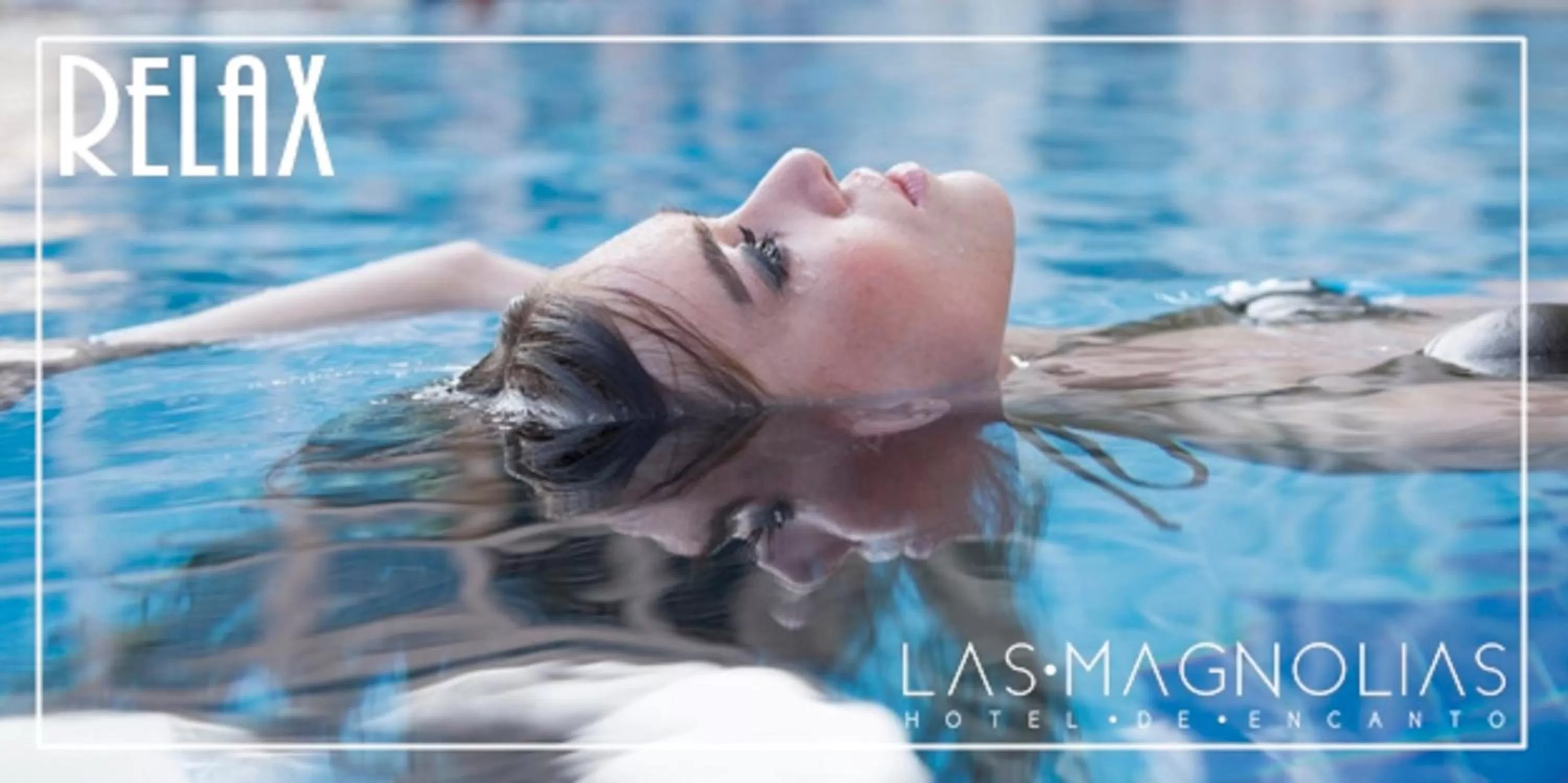 Swimming pool in Las Magnolias Hotel Boutique