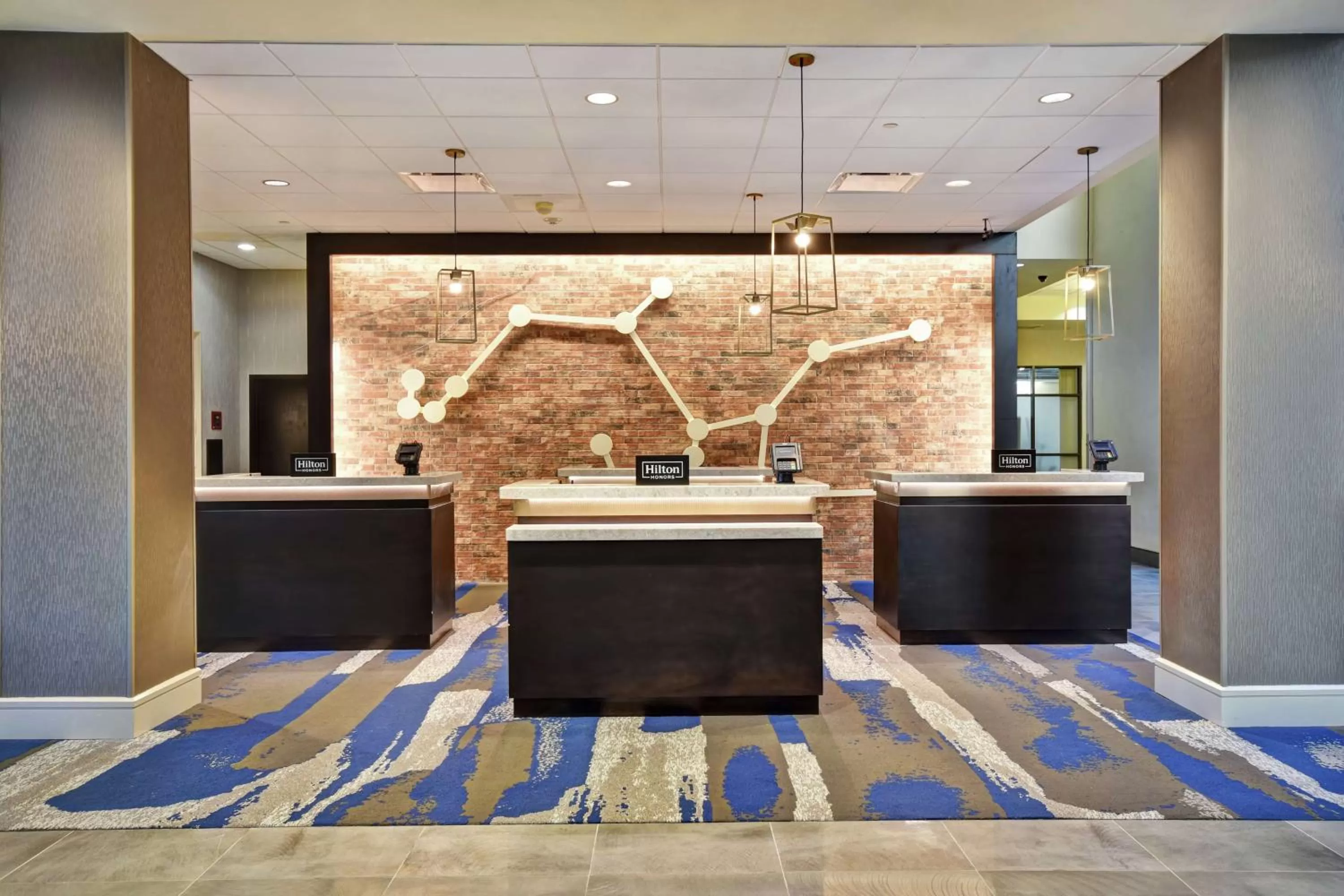 Lobby or reception in Embassy Suites Montgomery - Hotel & Conference Center