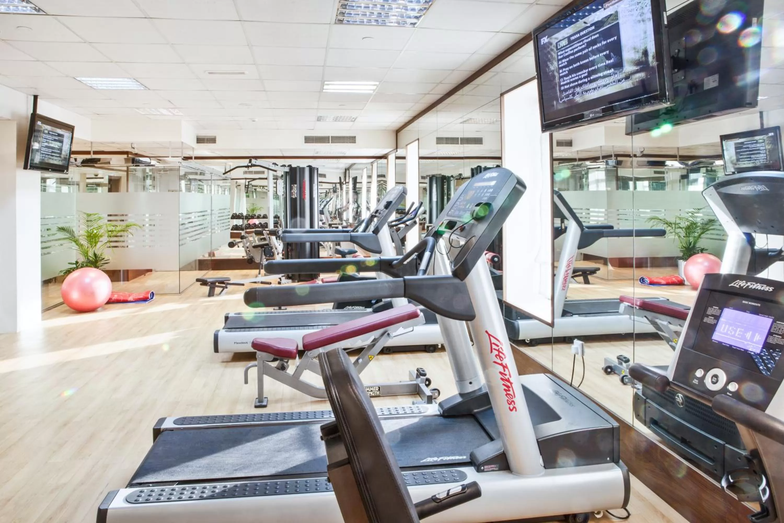 Fitness centre/facilities in Ramada by Wyndham Dubai Deira