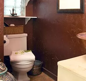 Toilet in El Morocco Inn & Spa