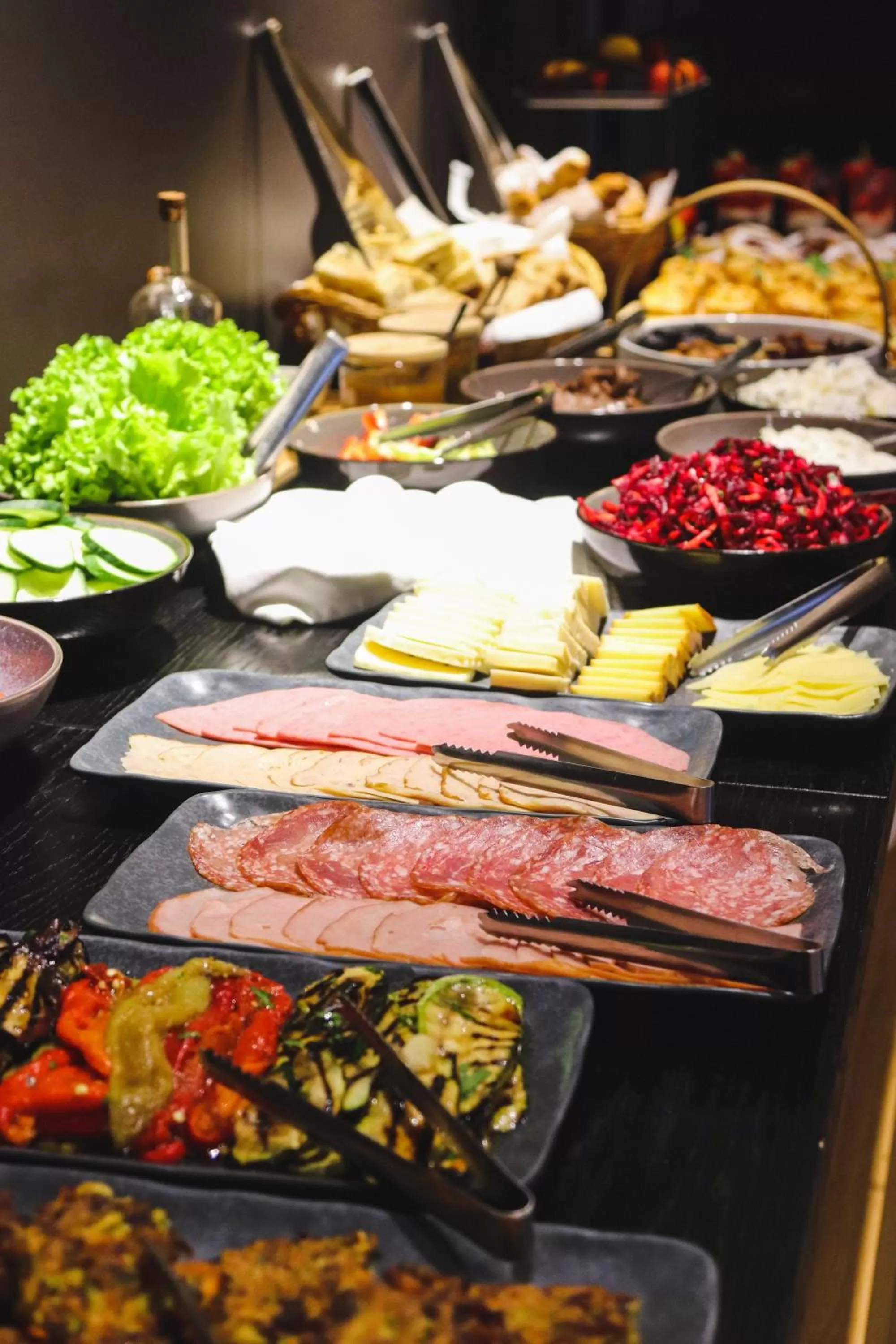 Buffet breakfast, Food in Borjomi Bridge Hotel