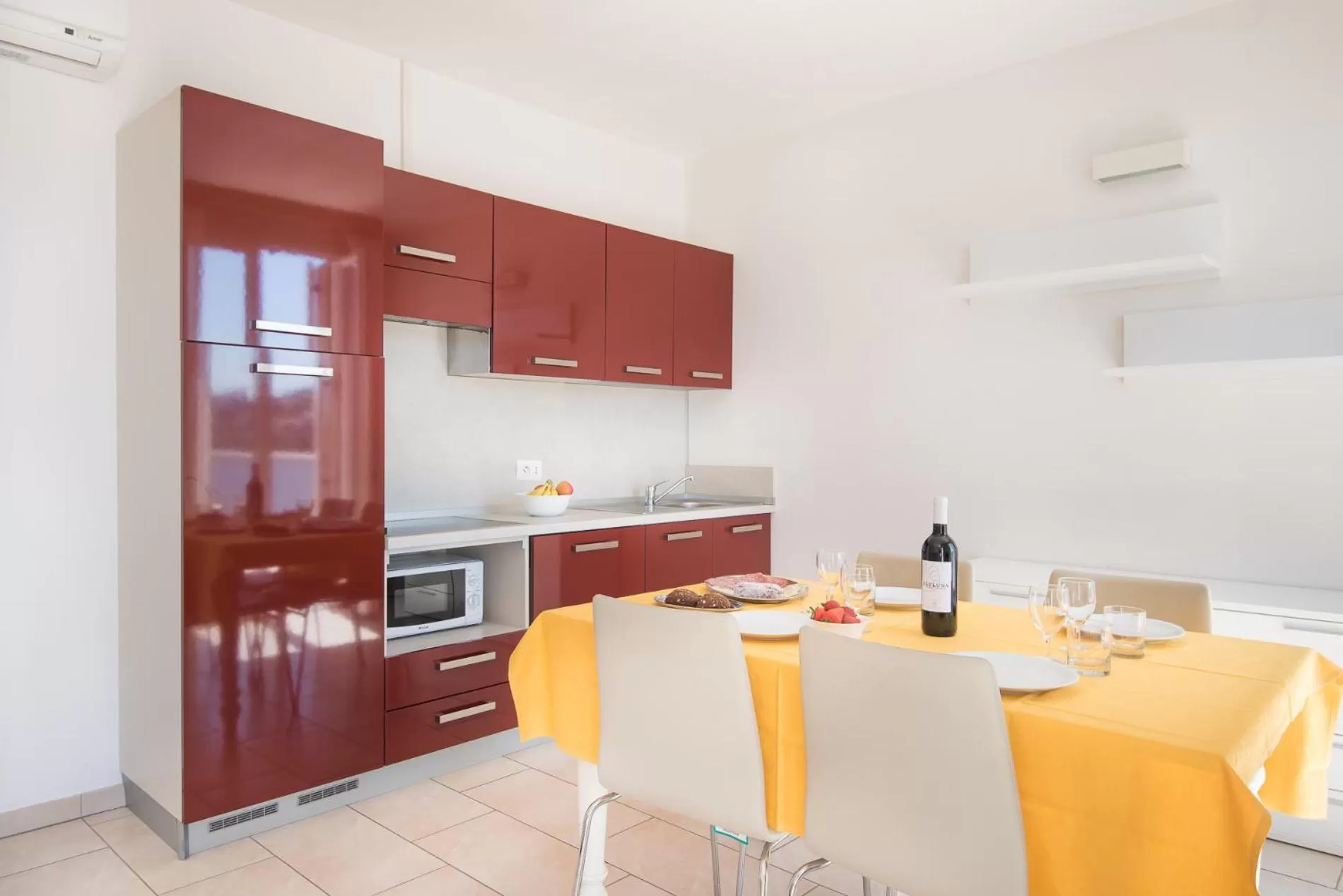 Kitchen or kitchenette in Residence Marina Salivoli