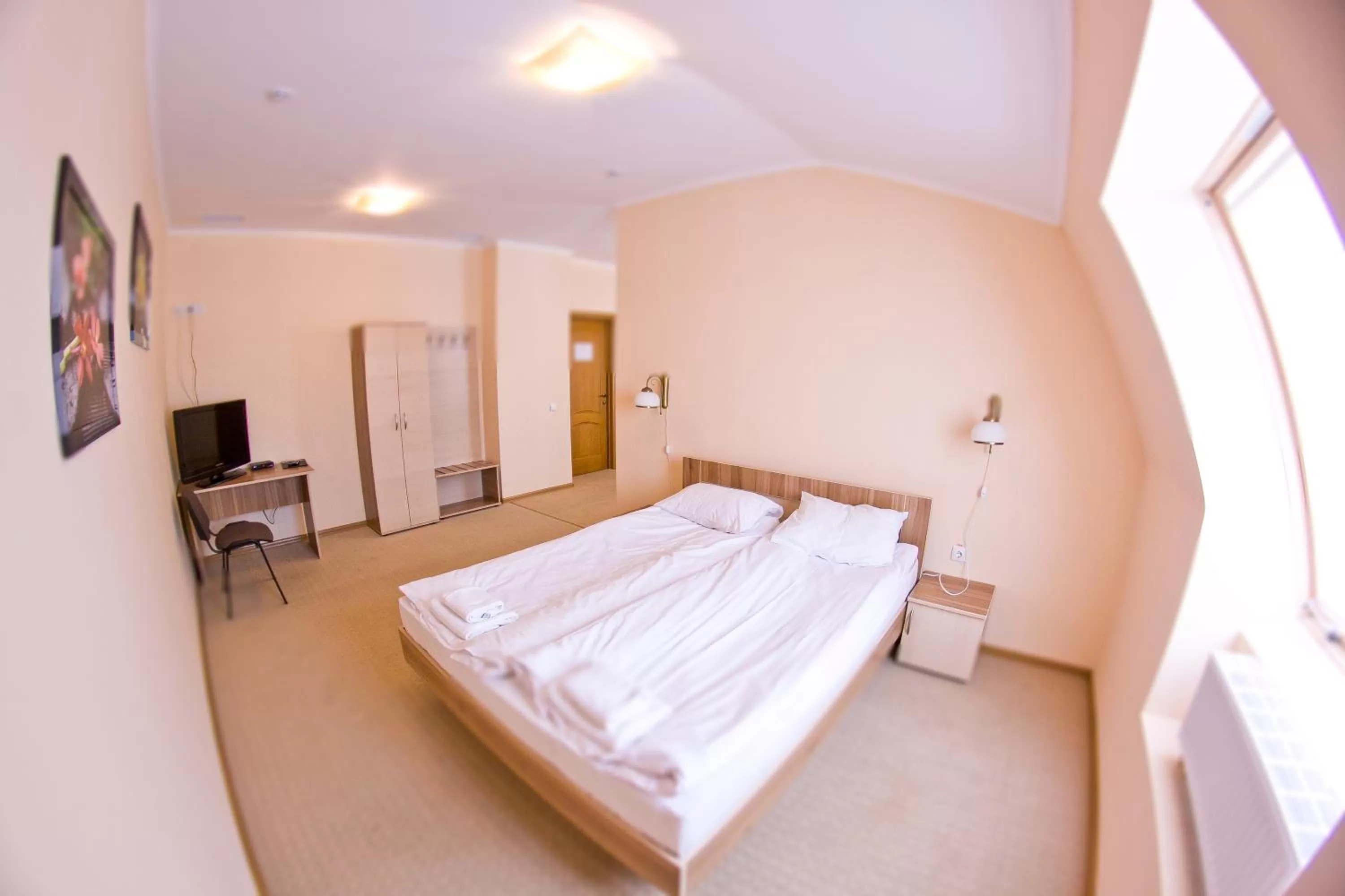 Photo of the whole room, Bed in Budget Hotel Ekotel